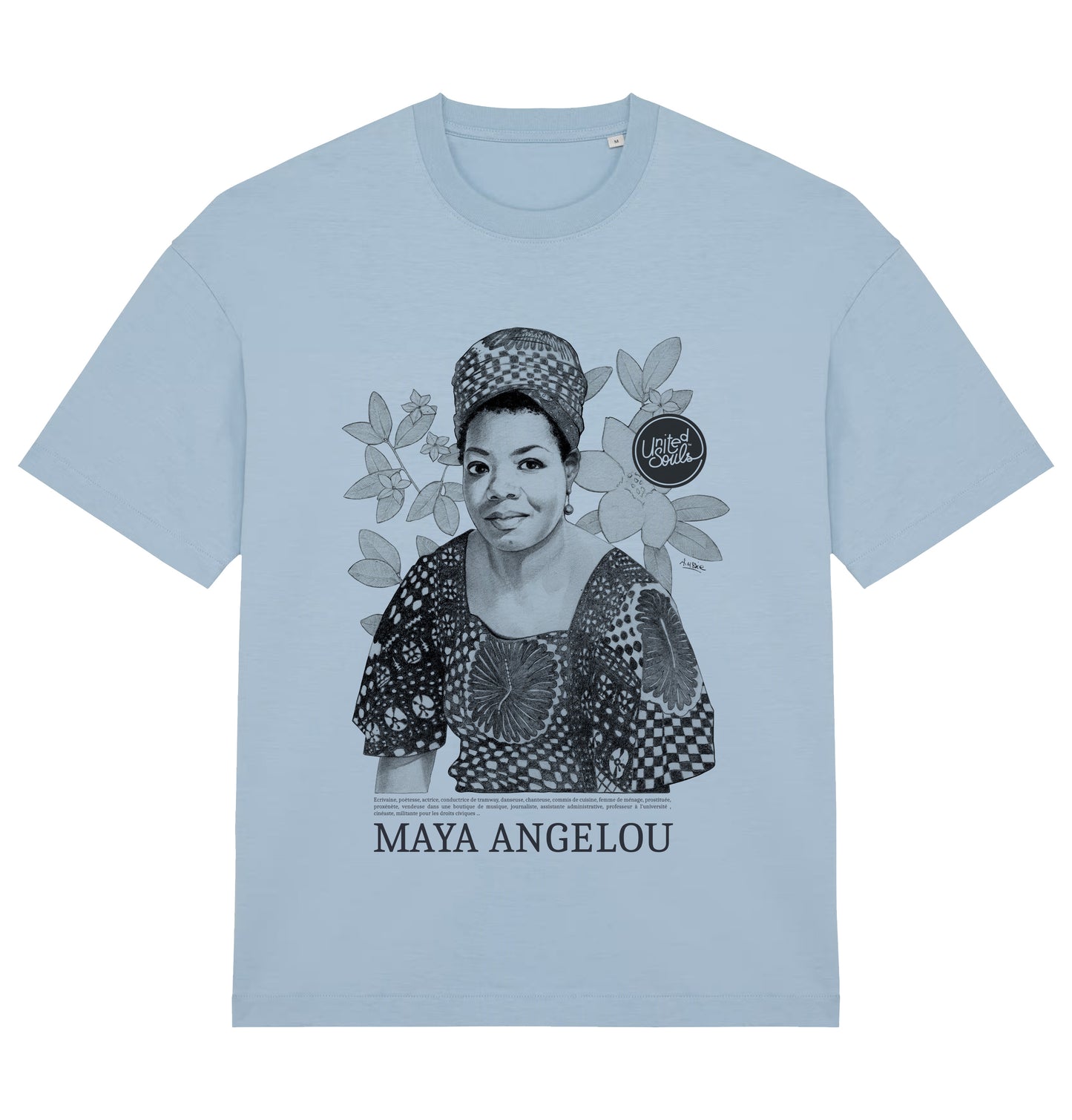 Maya Angelou Classic I Das übergroße T-Shirt für Männer