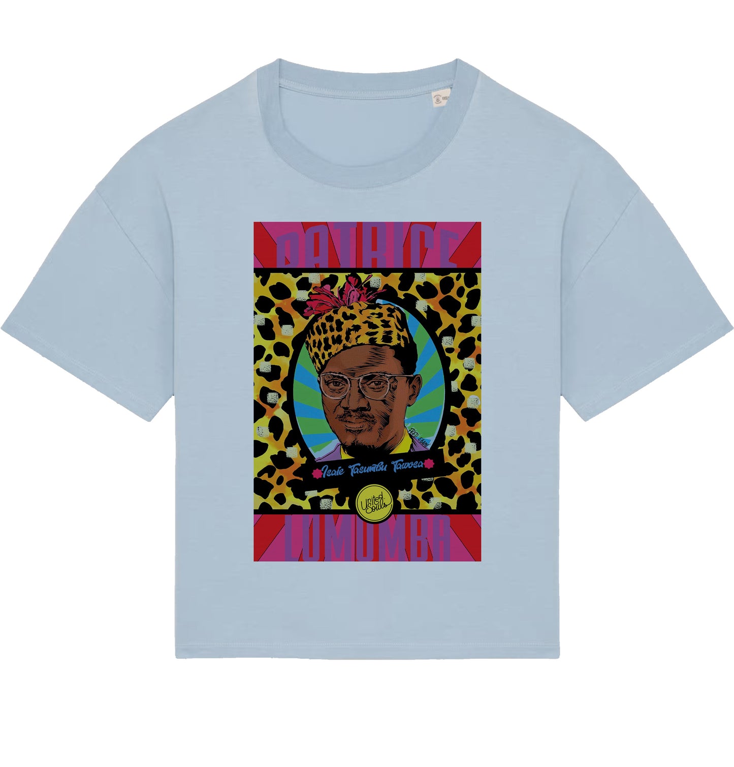 Lumumba Pop Art I The oversized T-shirt for Women