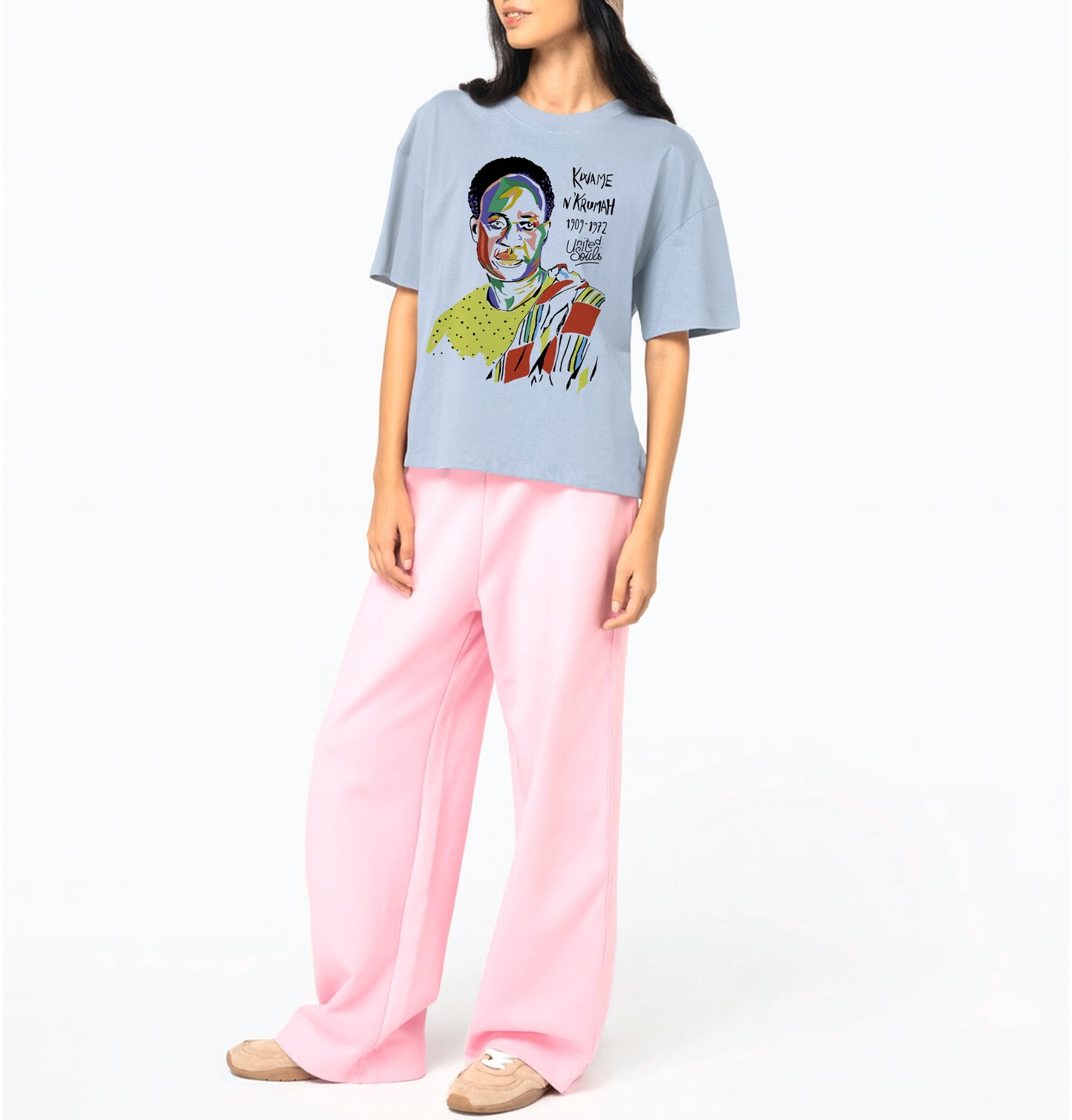 Kwame Nkrumah I Le T-shirt oversize Femme