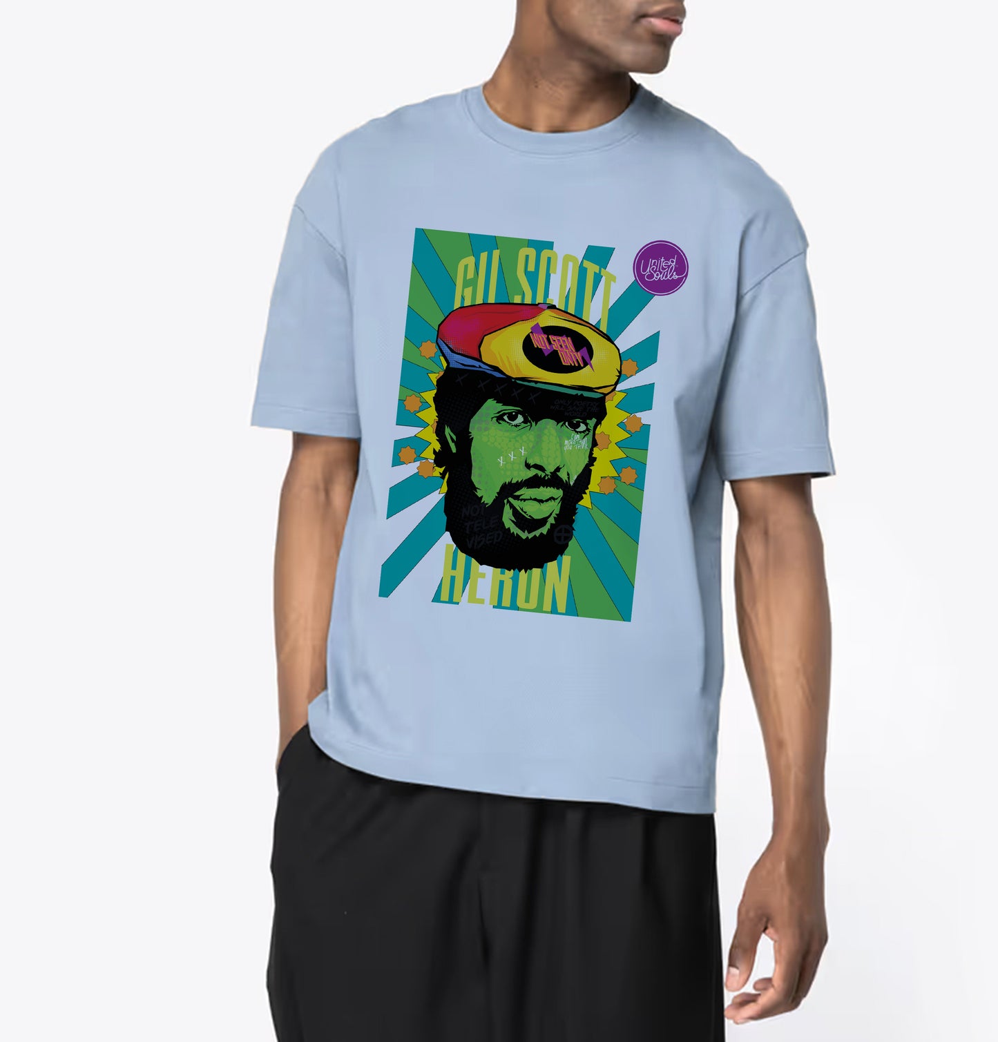 Gil Scott Heron I Herren Oversize-T-Shirt