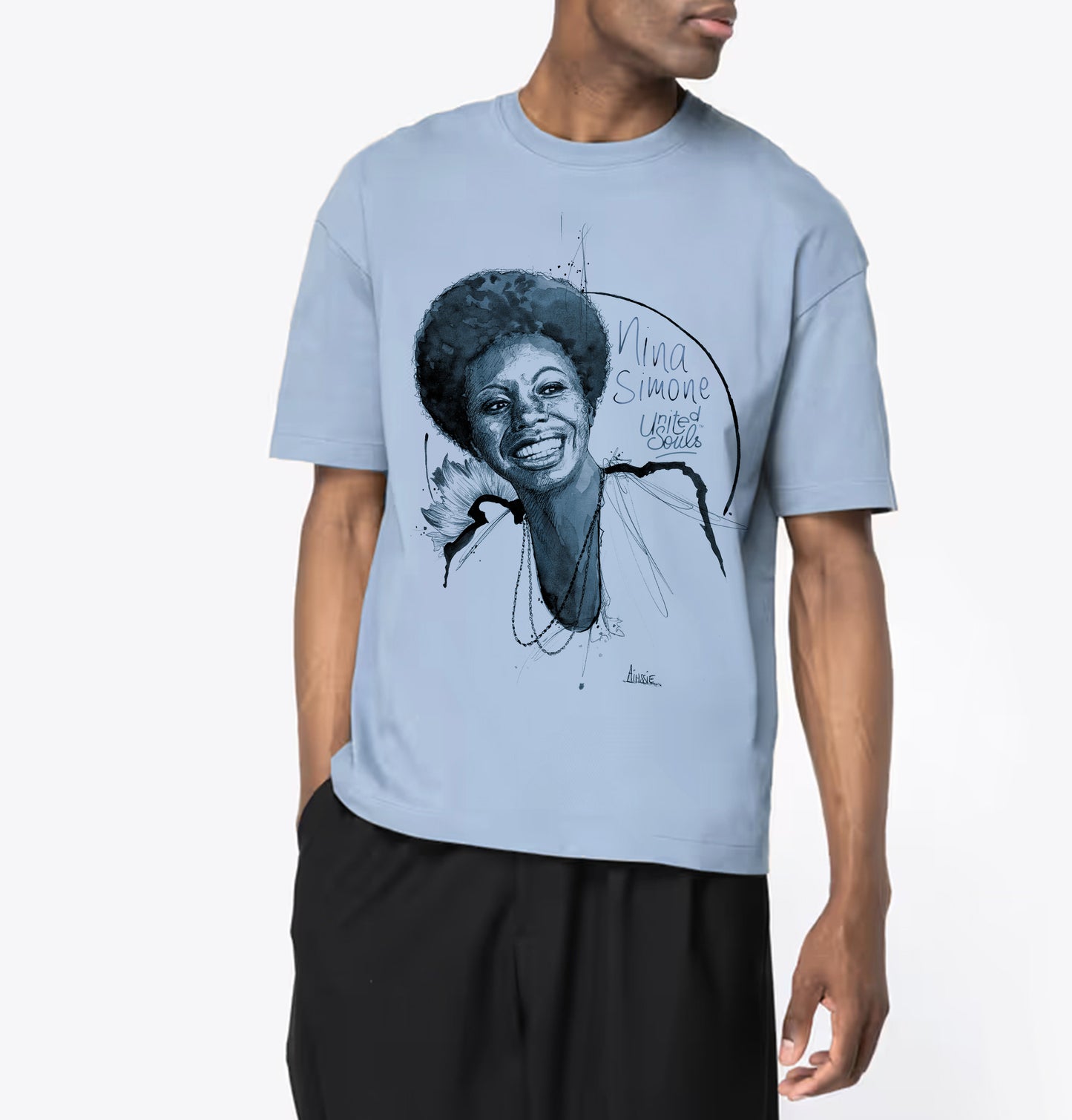 Nina Simone I Le T-shirt oversize Homme