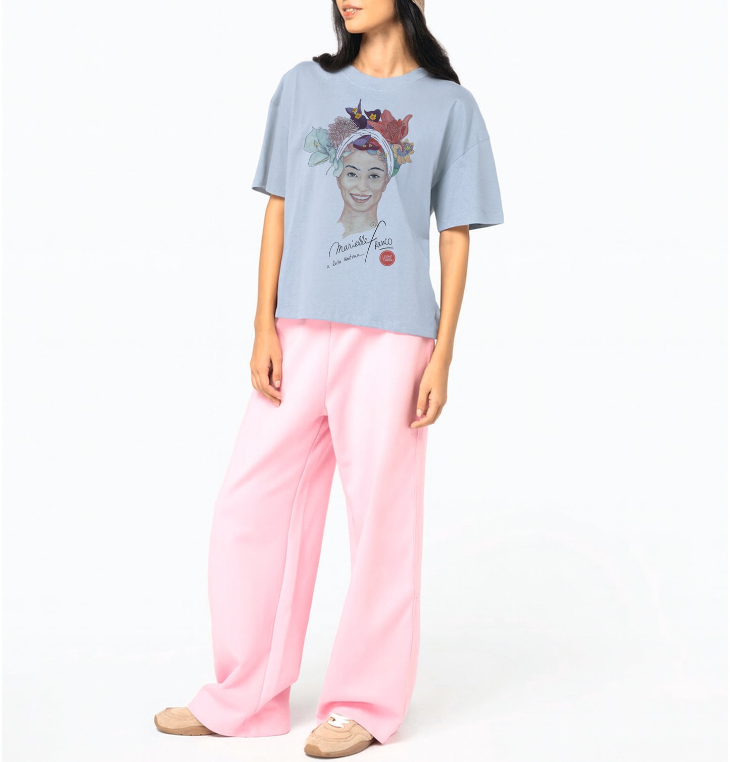 Marielle Franco I Women's Oversized T-shirt