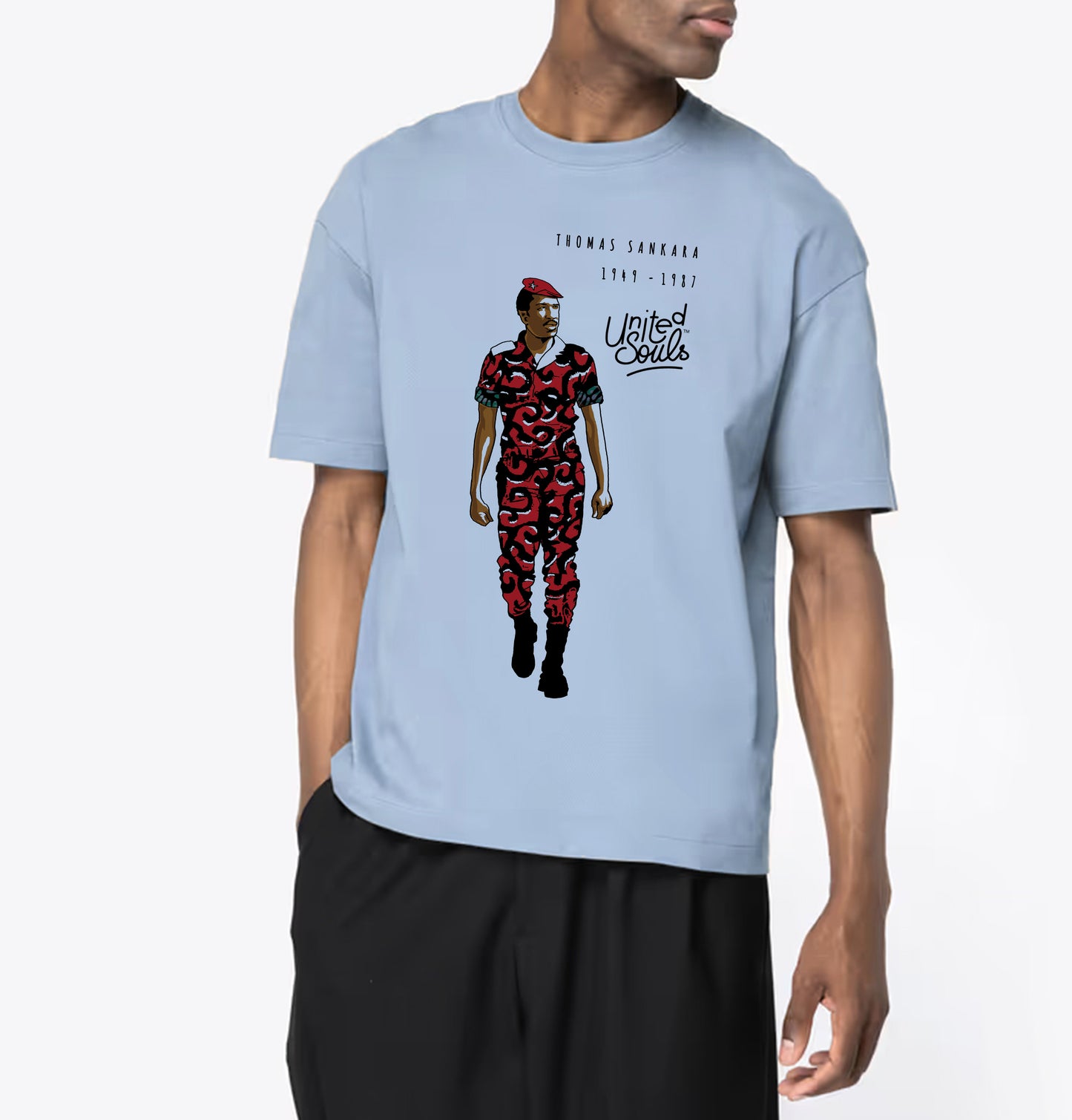 Thomas Sankara I The oversized T-shirt Men