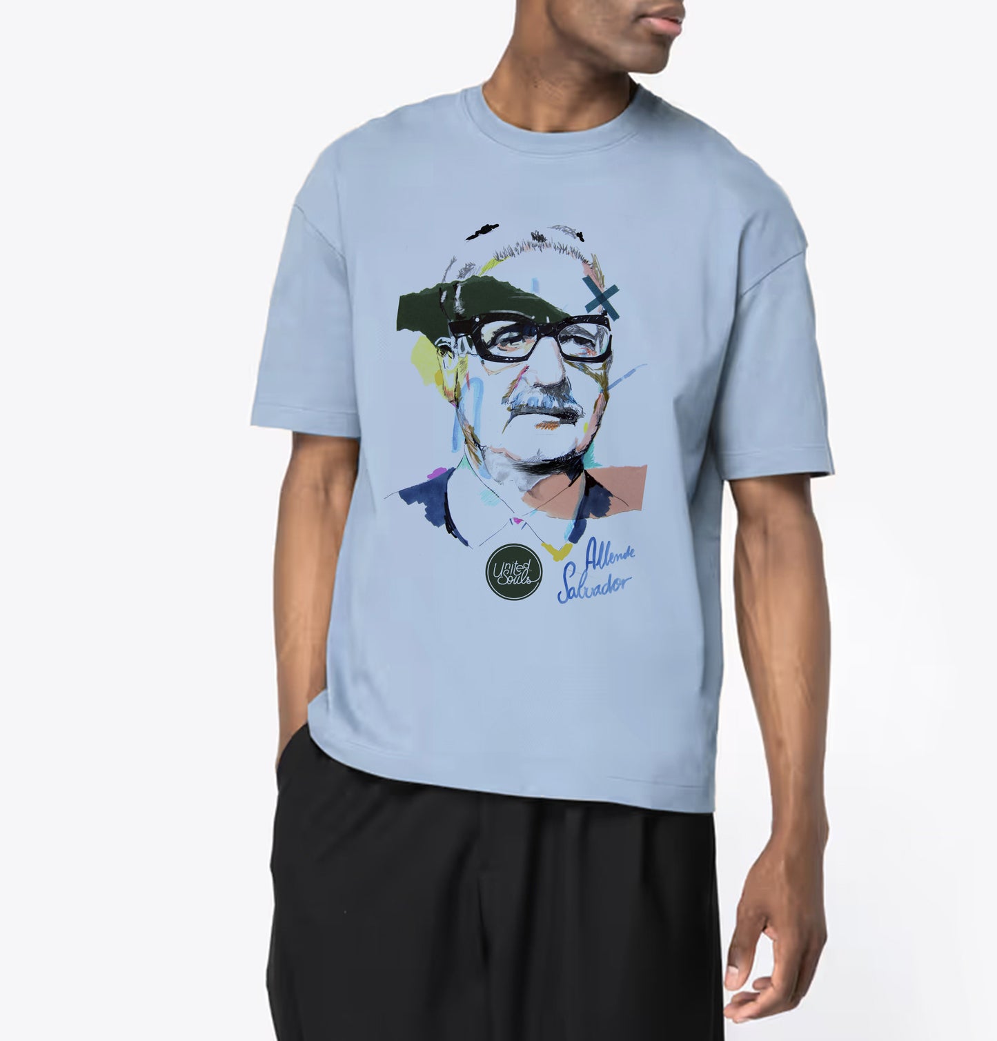 Salvador Allende I The oversized T-shirt Men