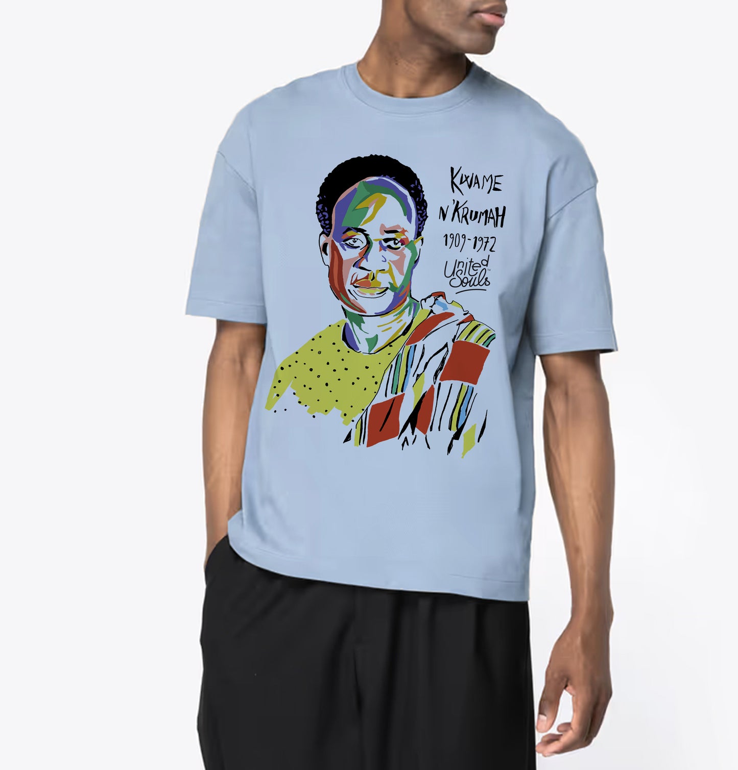 Kwame Nkrumah I The oversized T-shirt Men