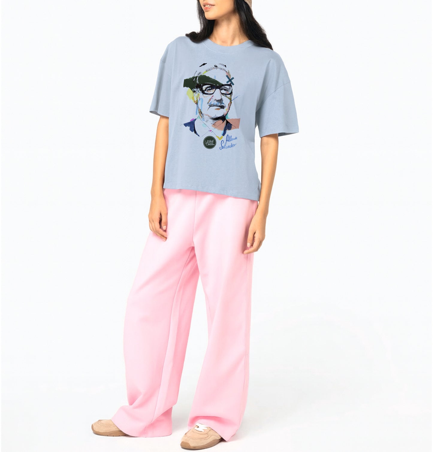 Salvador Allende I Le T-shirt oversize Femme