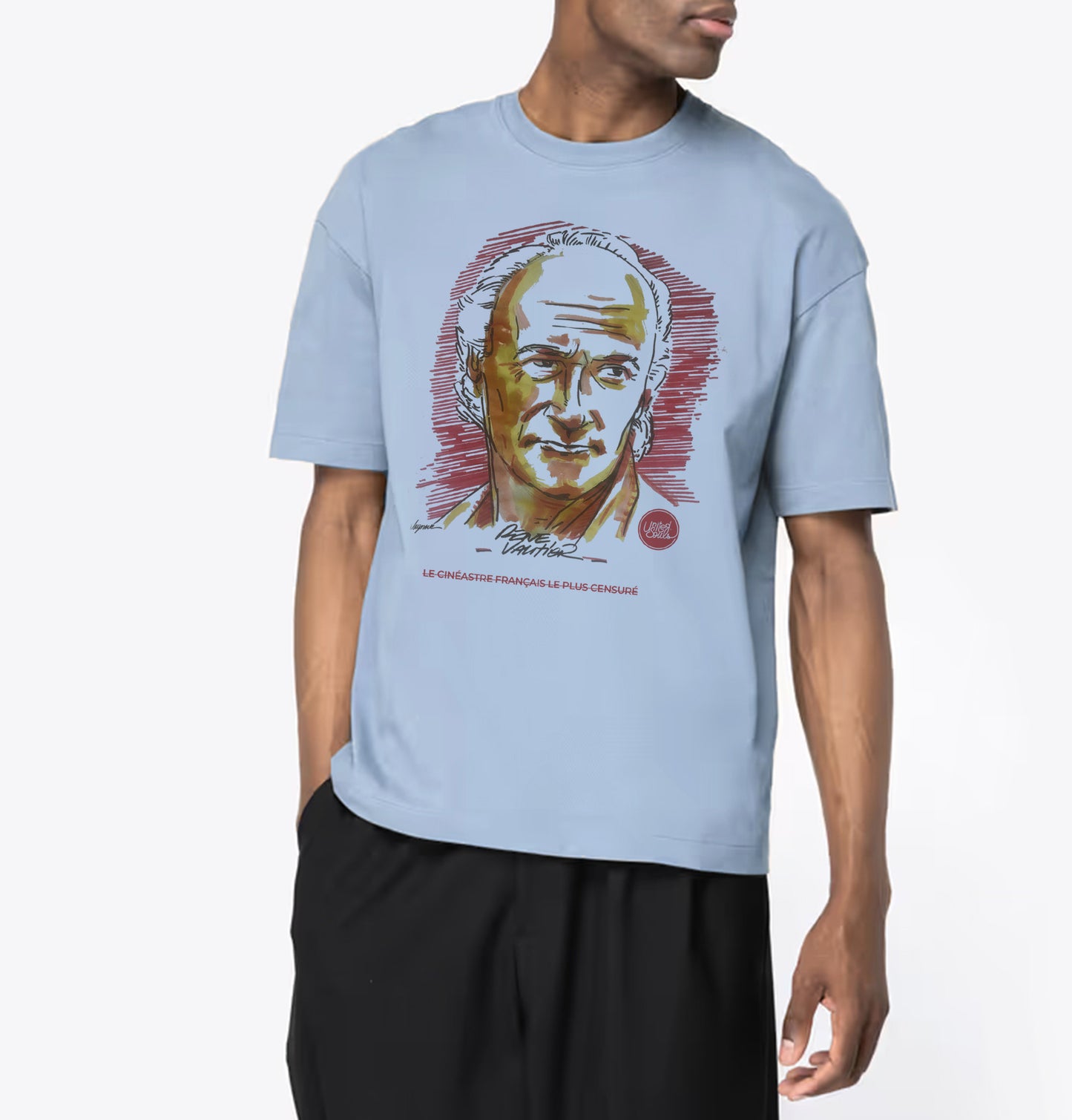 René Vautier I Le T-shirt oversize Homme