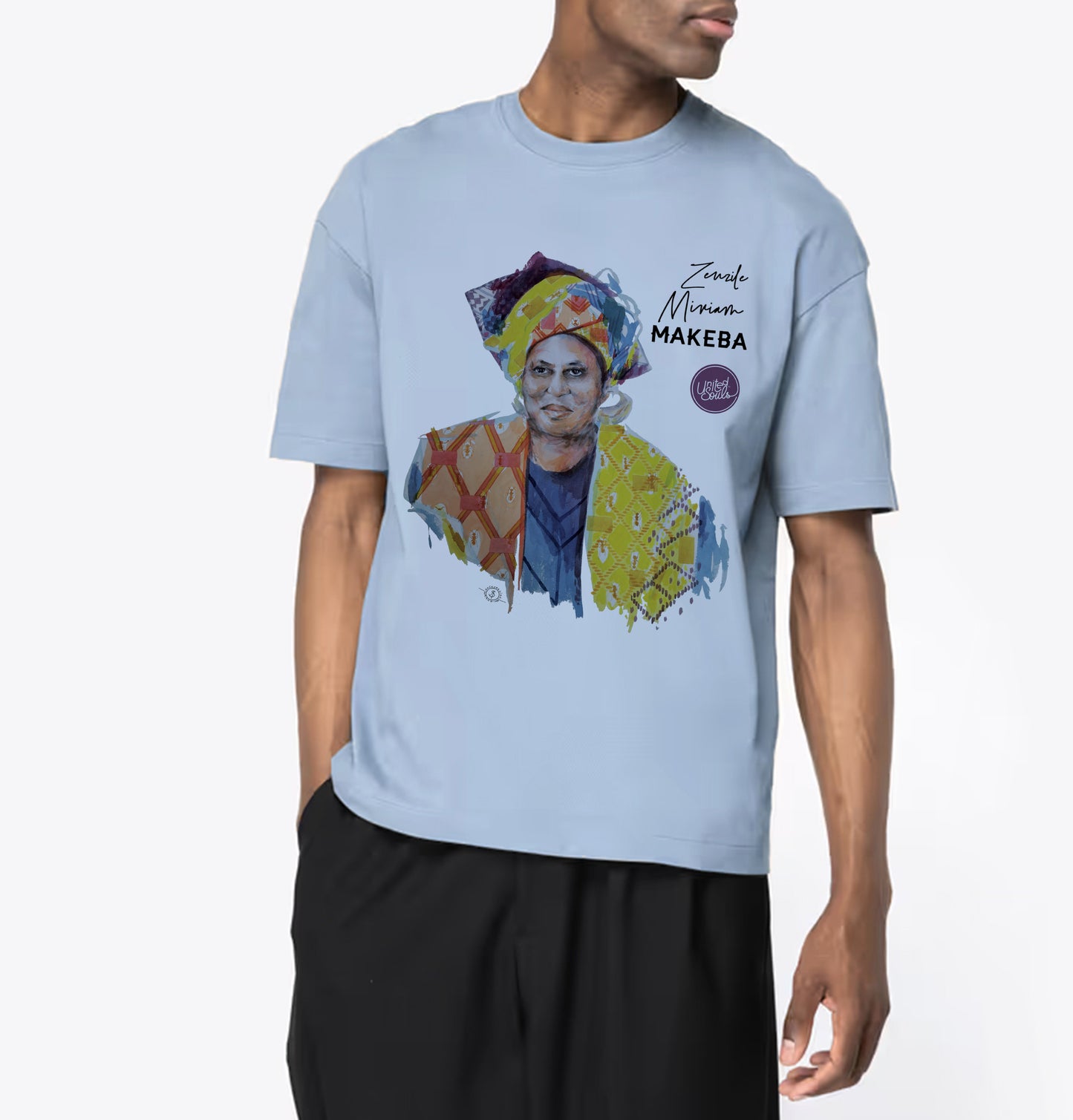 Miriam Makeba I Le T-shirt oversize Homme