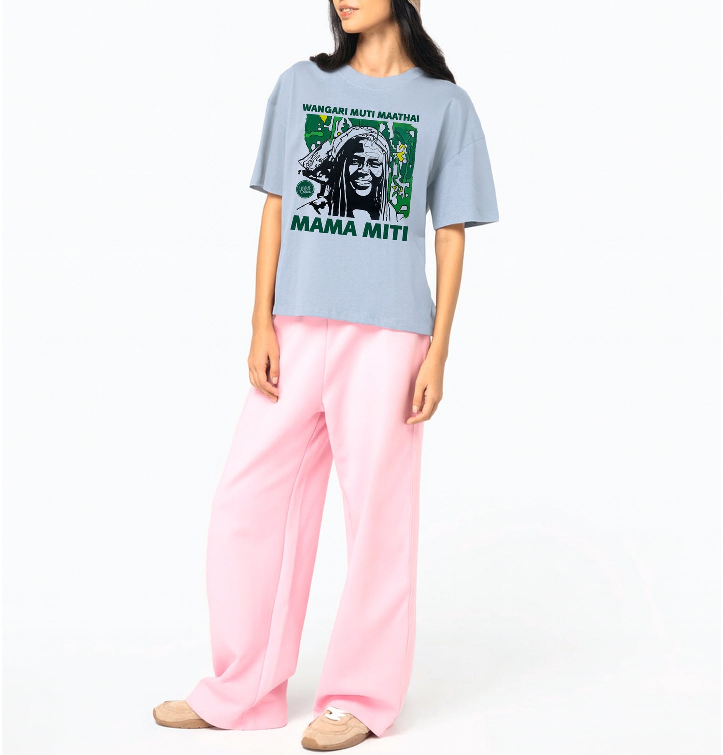 Wangari Muta Maathai I Damen Oversize T-Shirt