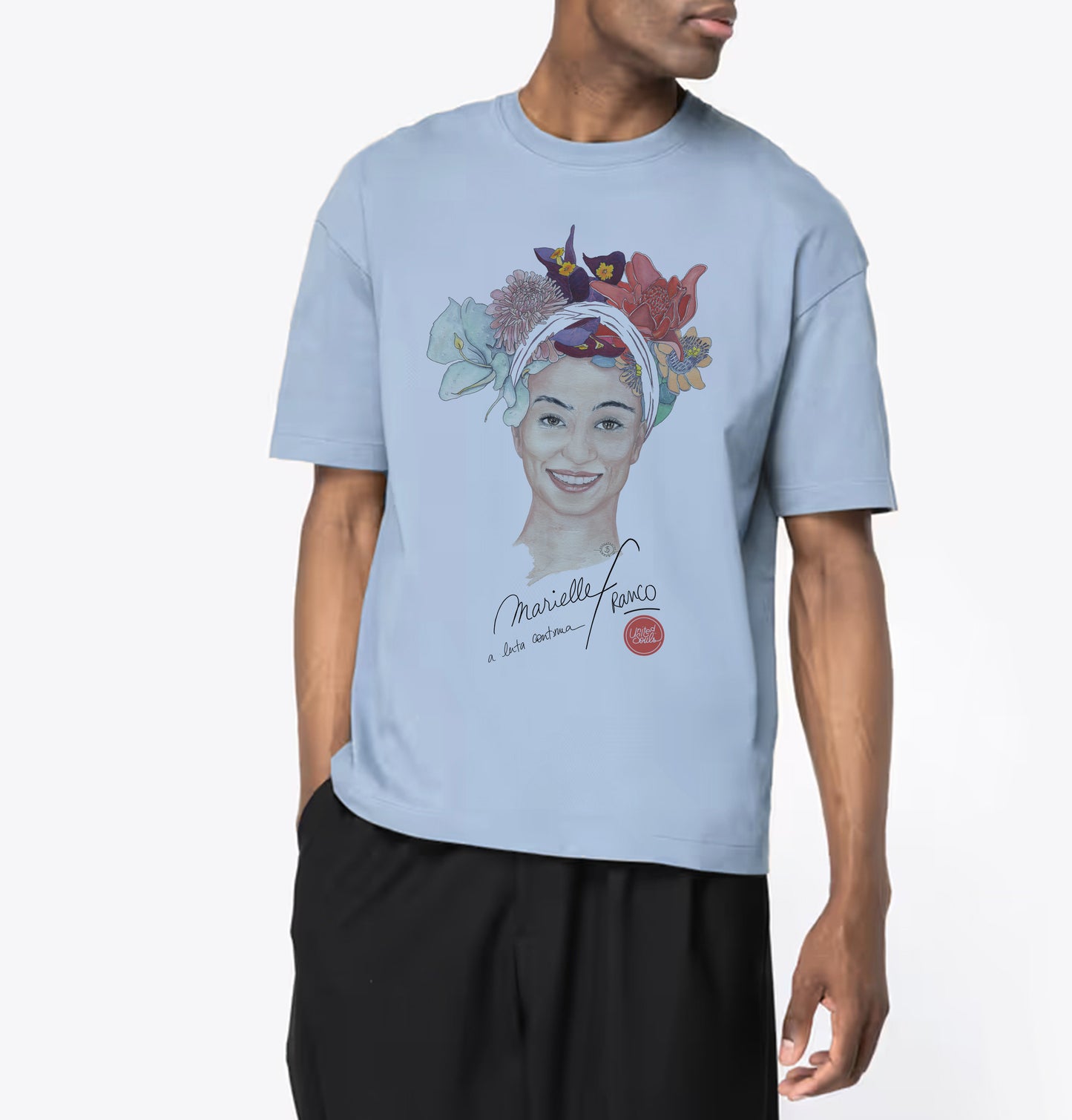 Marielle Franco I Le T-shirt oversize Homme