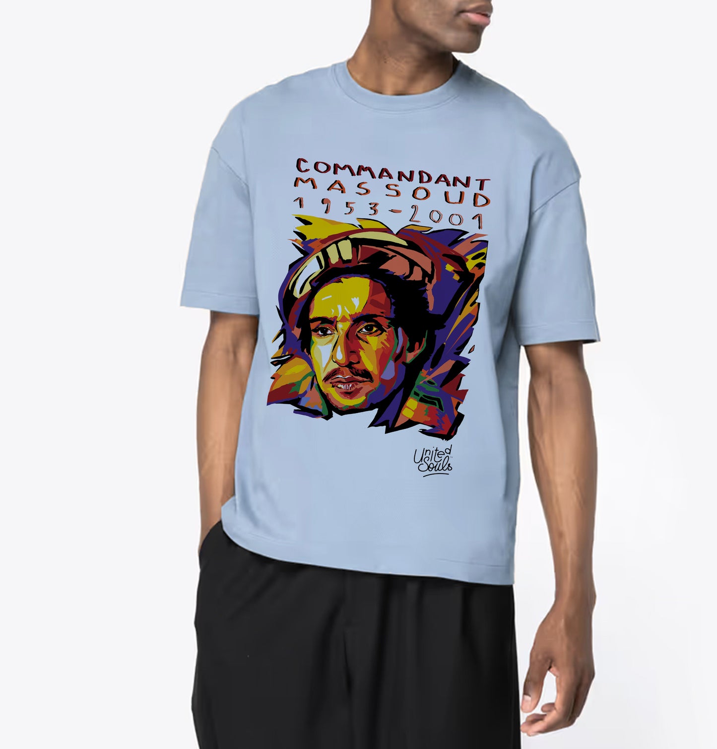 Ahmed Shah Massoud I Le T-shirt oversize Homme