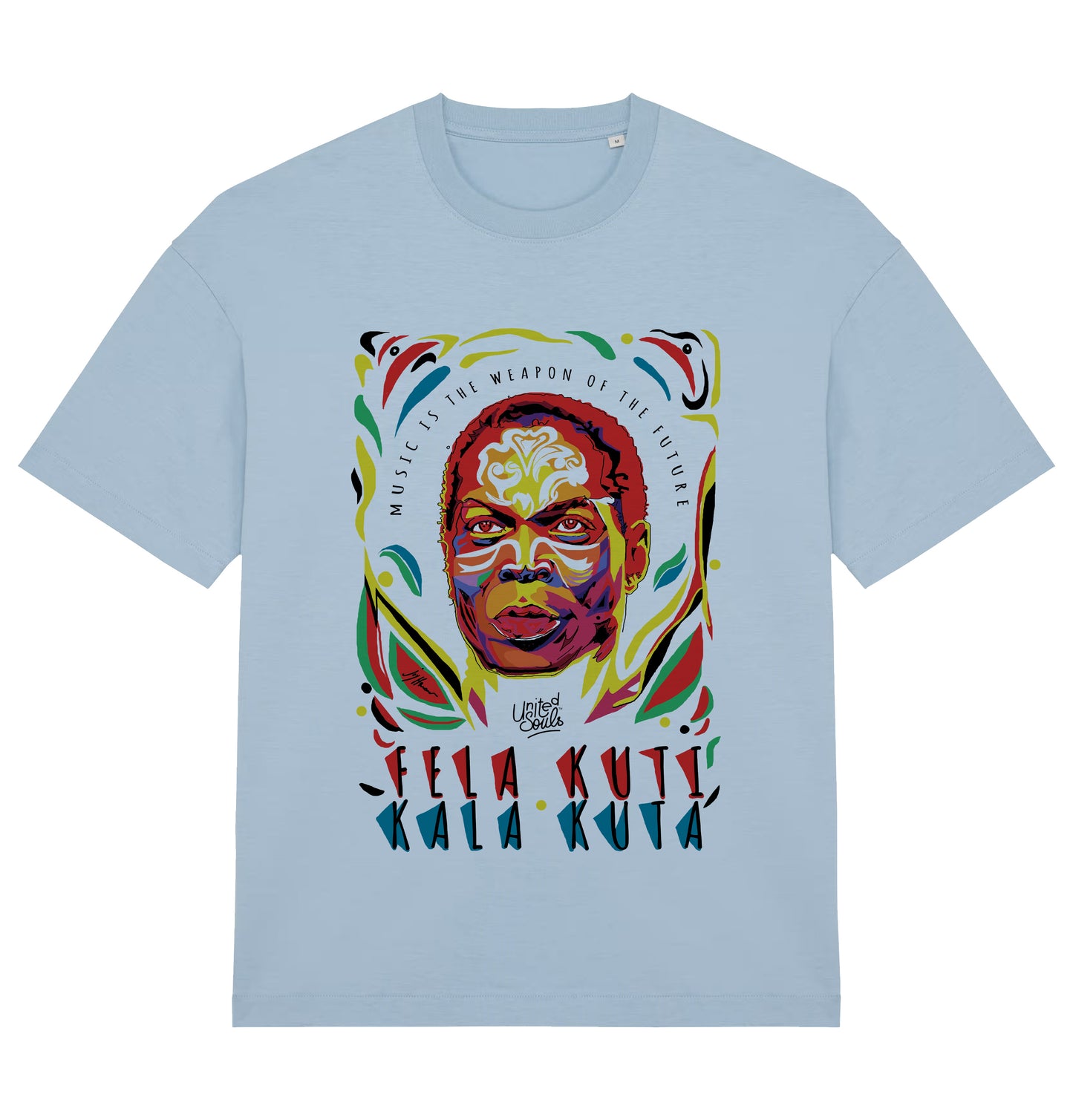 Fela Kuti I Le T-shirt oversize Homme