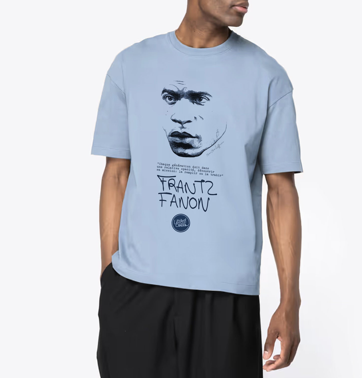Frantz Fanon I Men's Oversized T-shirt 