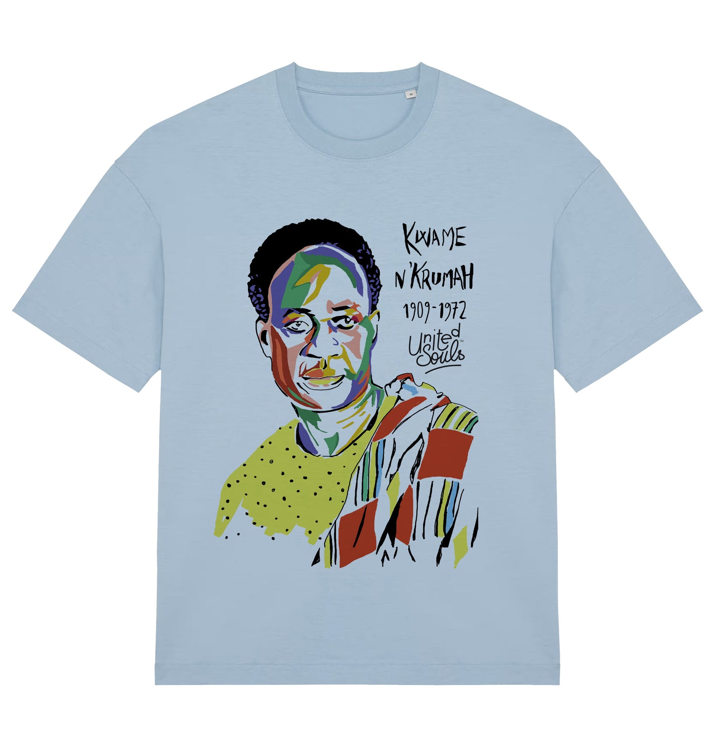Kwame Nkrumah I The oversized T-shirt Men