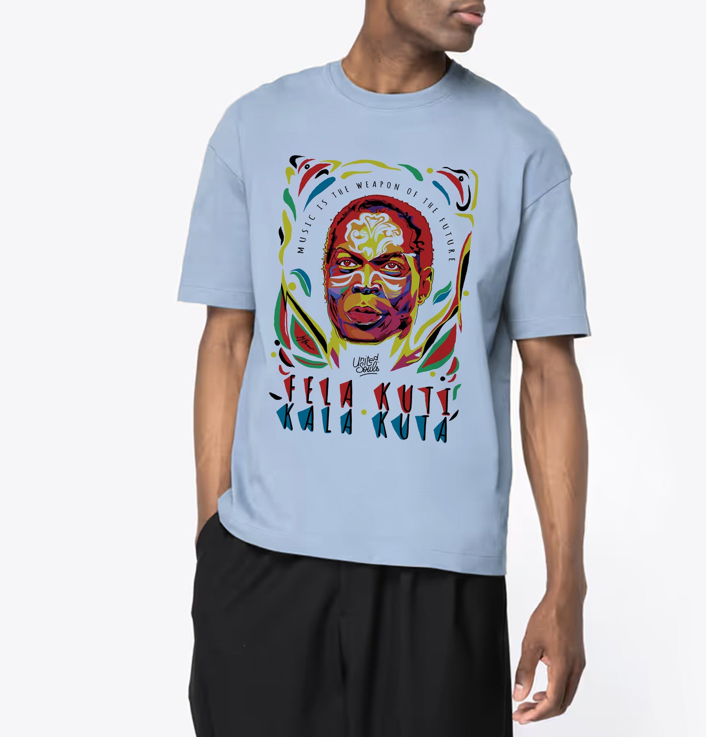 Fela Kuti I Le T-shirt oversize Homme