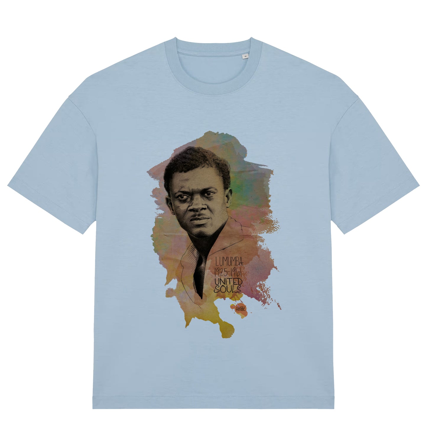 Lumumba Color I Le T-shirt oversize Homme