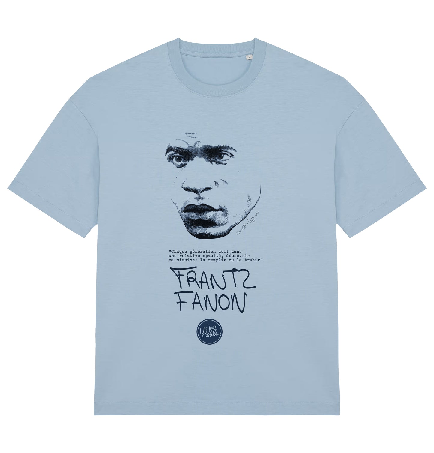Frantz Fanon I Men's Oversized T-shirt 