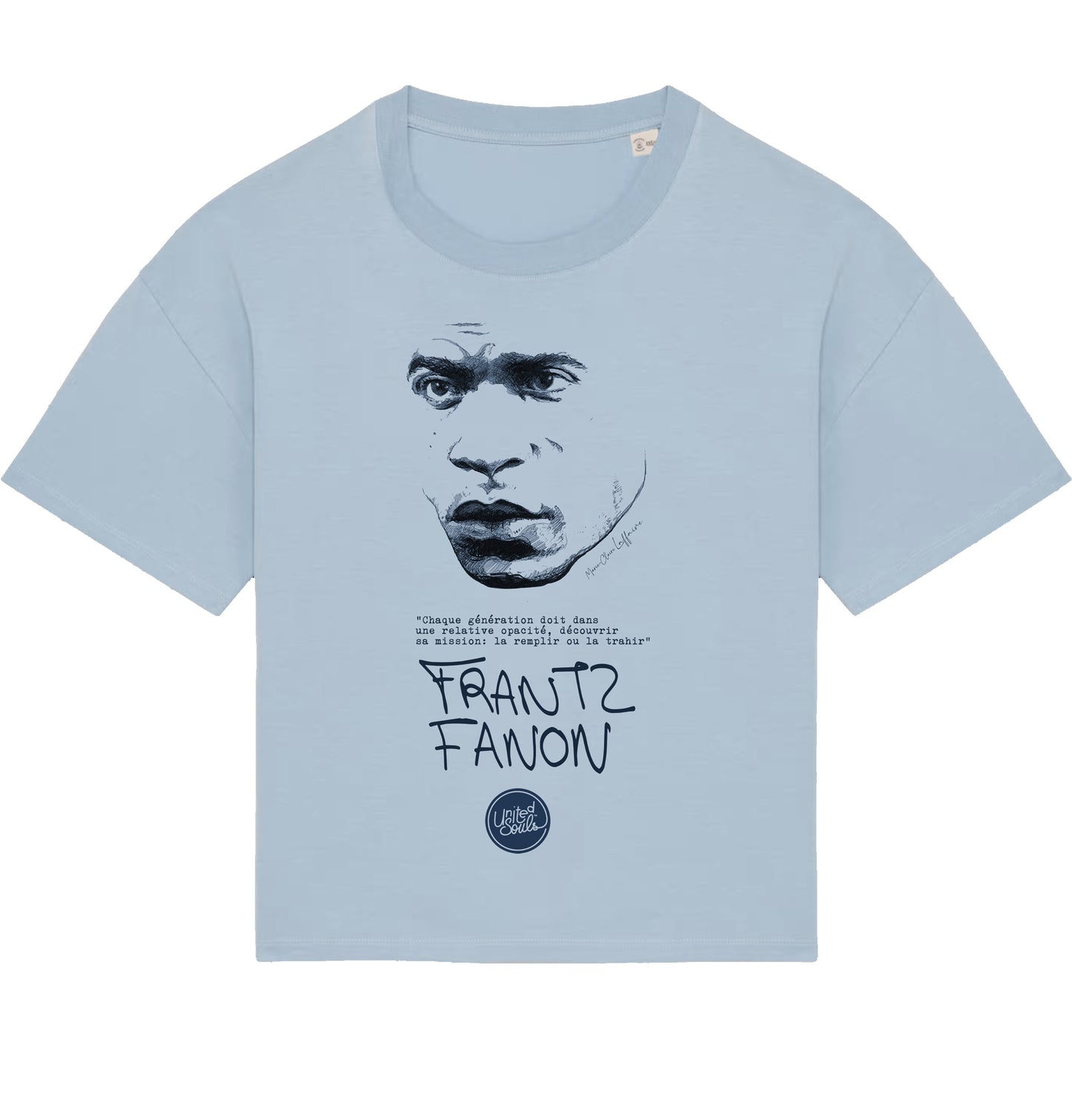 Frantz Fanon I Le T-shirt oversize Femme