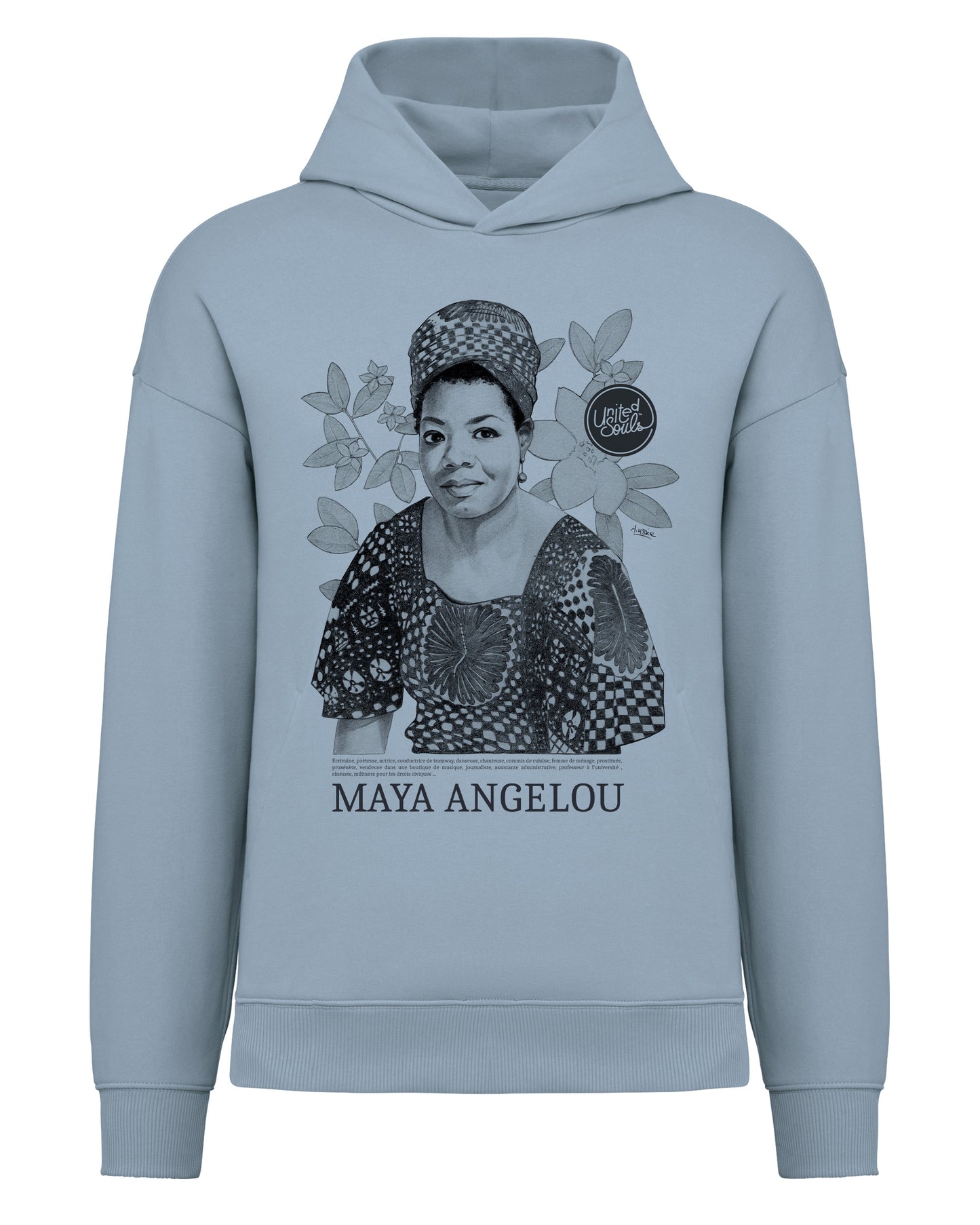 Maya Angelou Classic I Der Unisex Oversized Hoodie