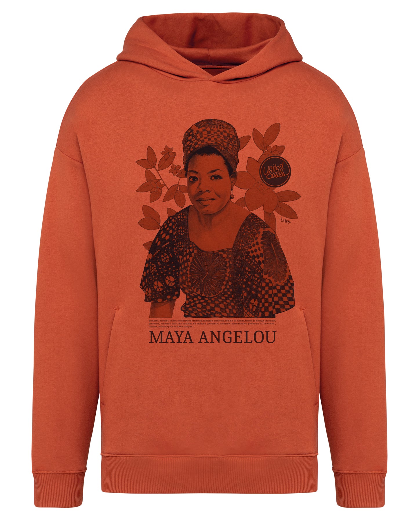Maya Angelou Color I Der Unisex Oversized Hoodie