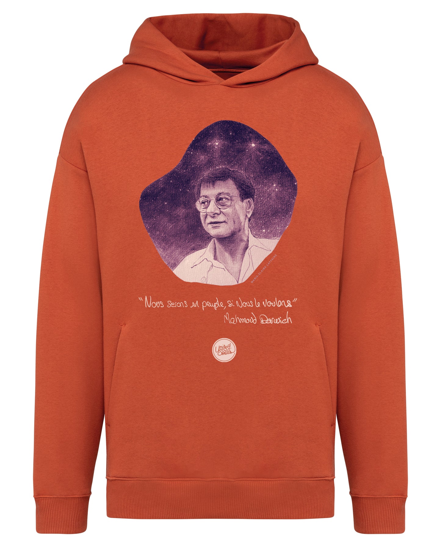 Mahmoud Darwish I Der Unisex Oversized Hoodie