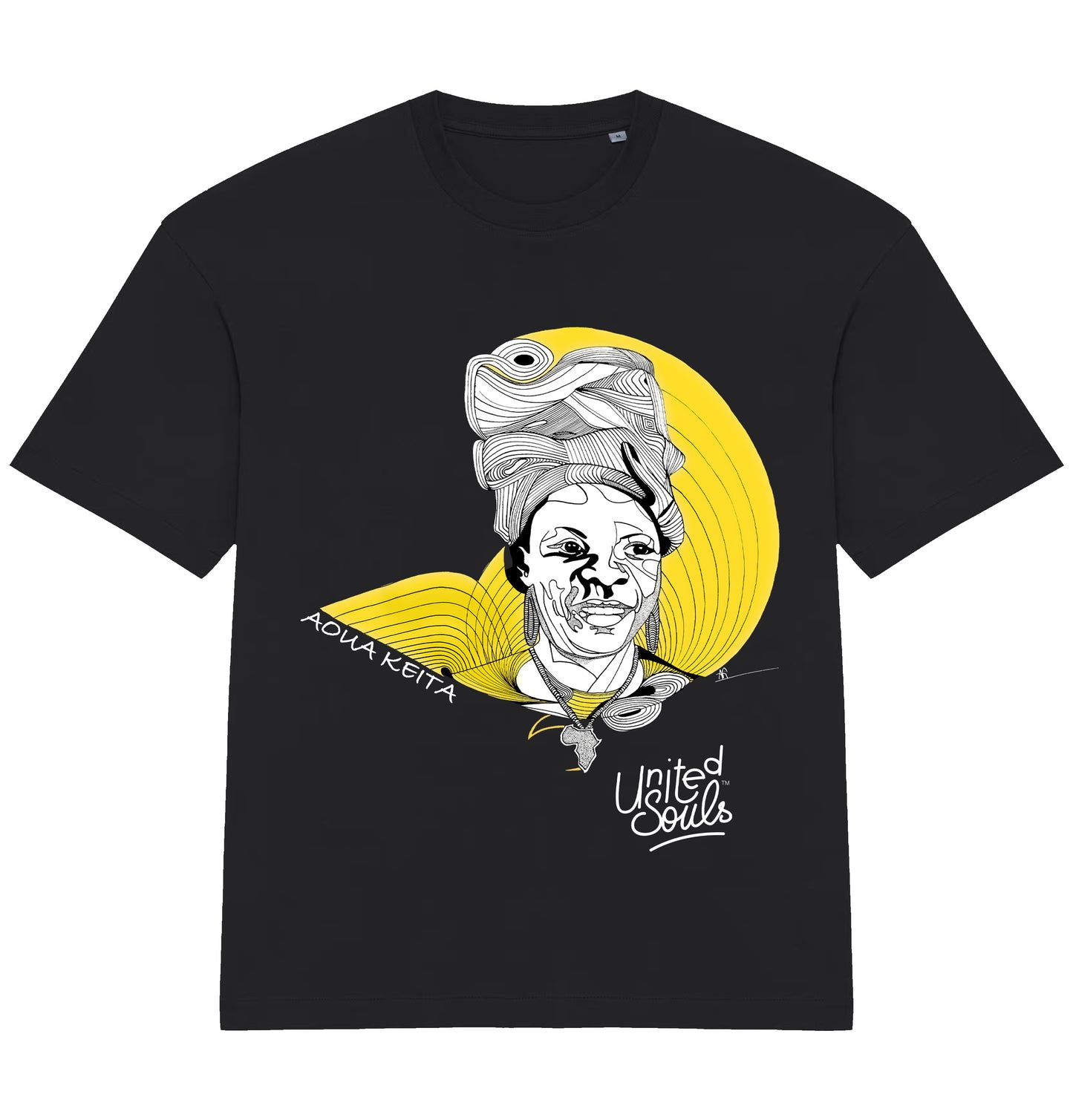 Aoua Keïta I Men's Oversized T-shirt