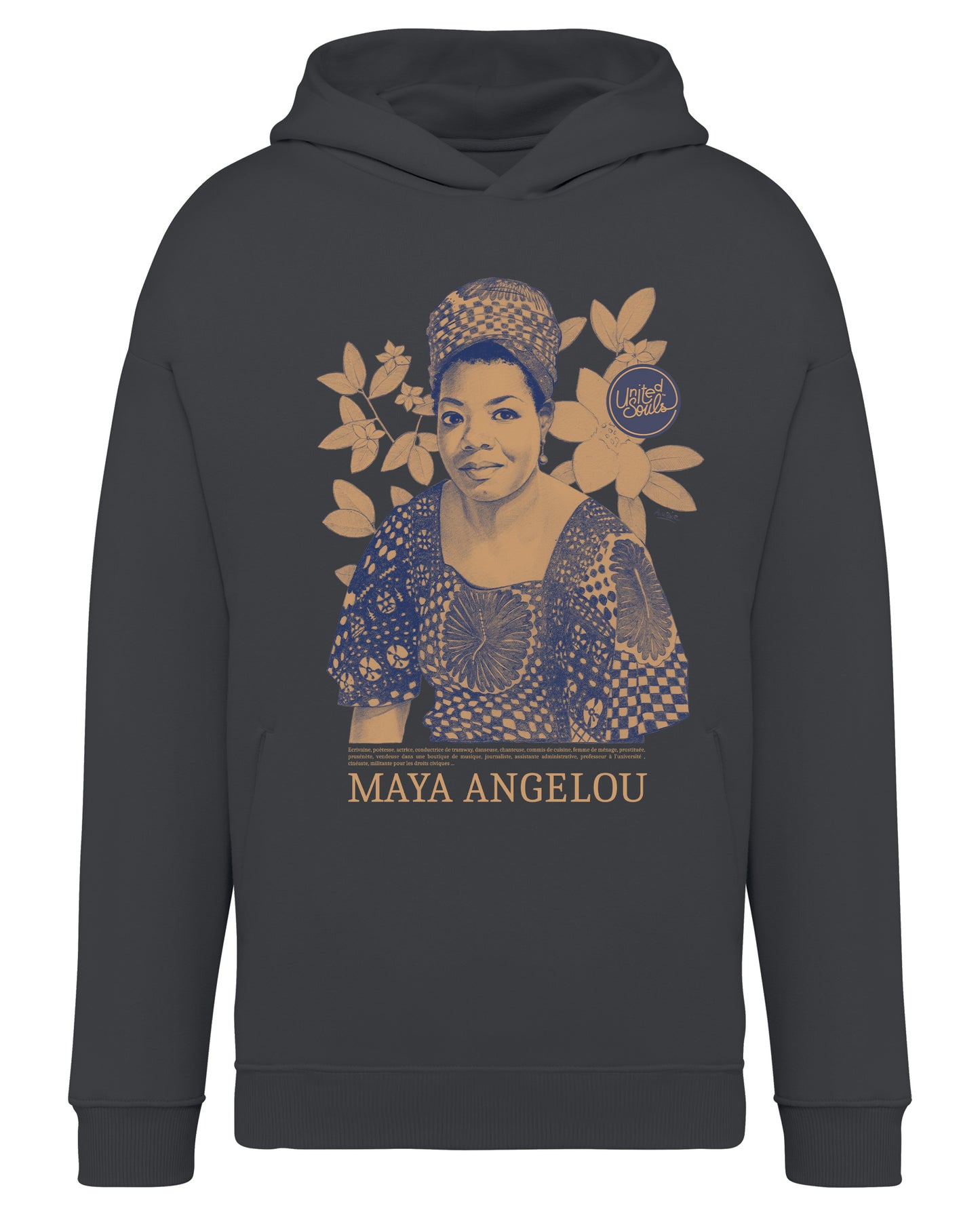 Maya Angelou Color I Der Unisex Oversized Hoodie
