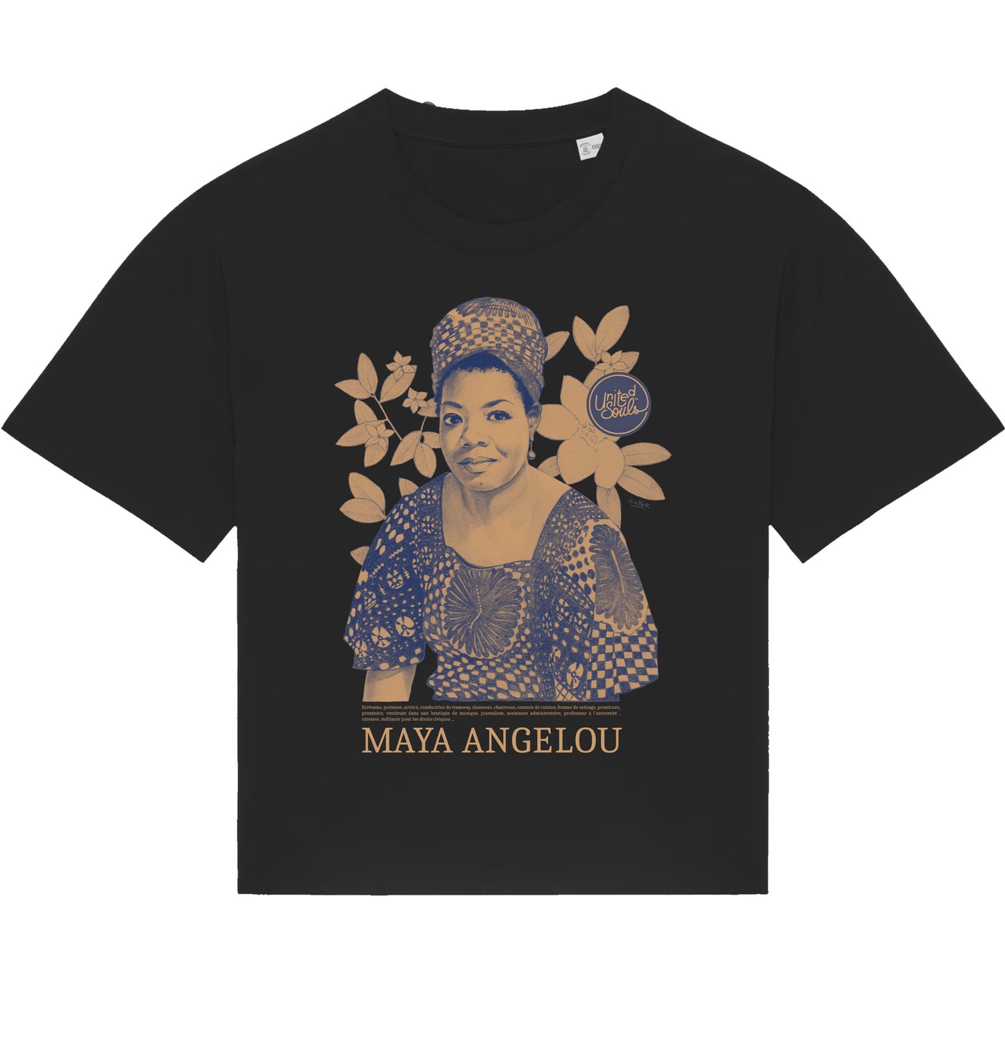 Maya Angelou Color I Le T-shirt oversize Femme