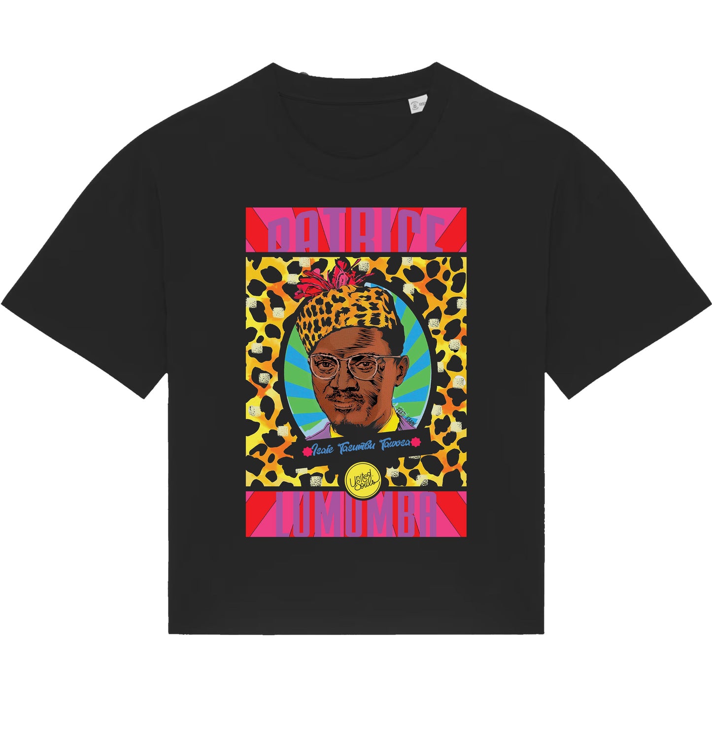 Lumumba Pop Art I The oversized T-shirt for Women
