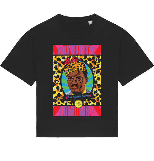 Lumumba Pop Art I The oversized T-shirt for Women