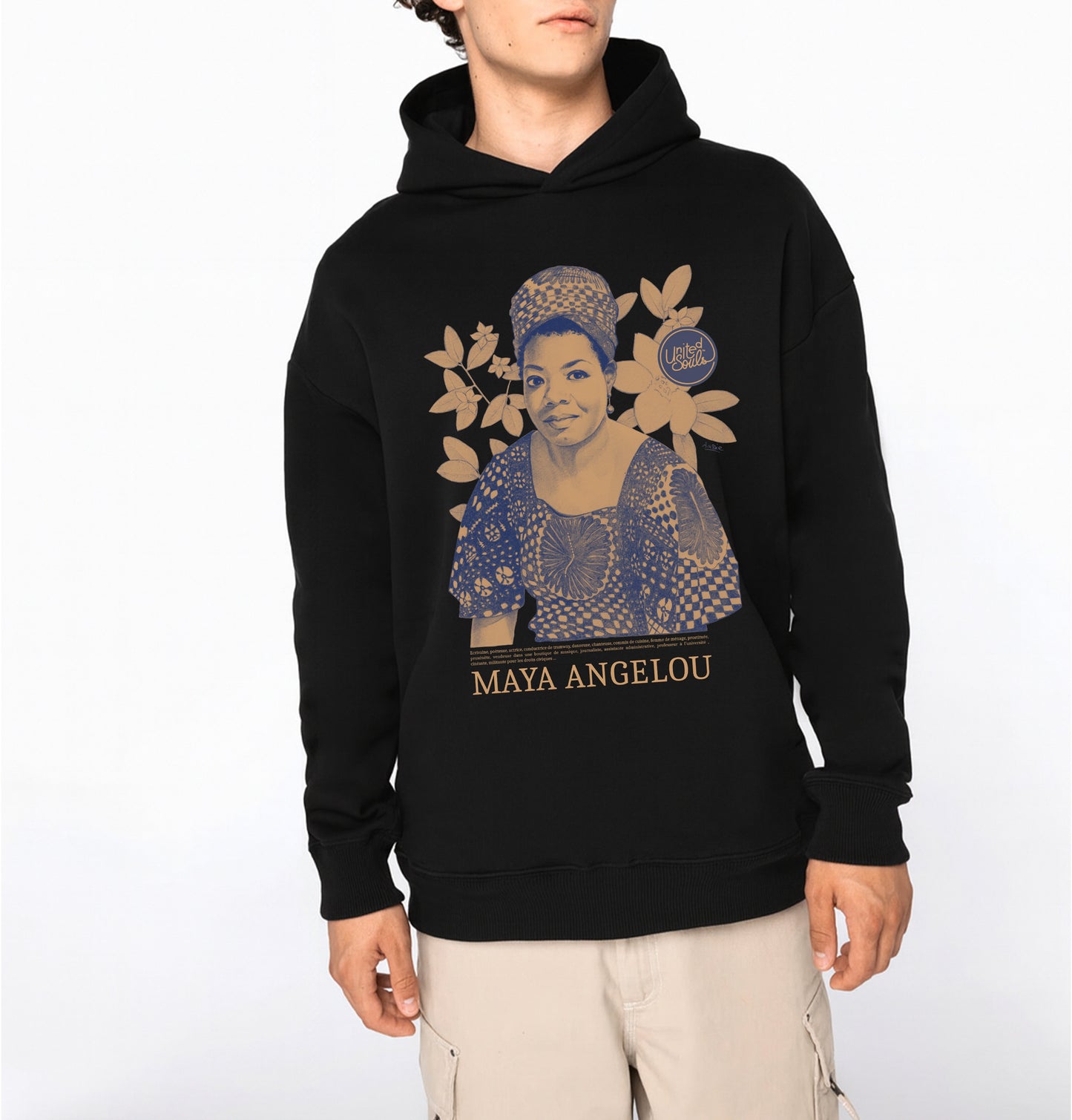Maya Angelou Color I Der Unisex Oversized Hoodie