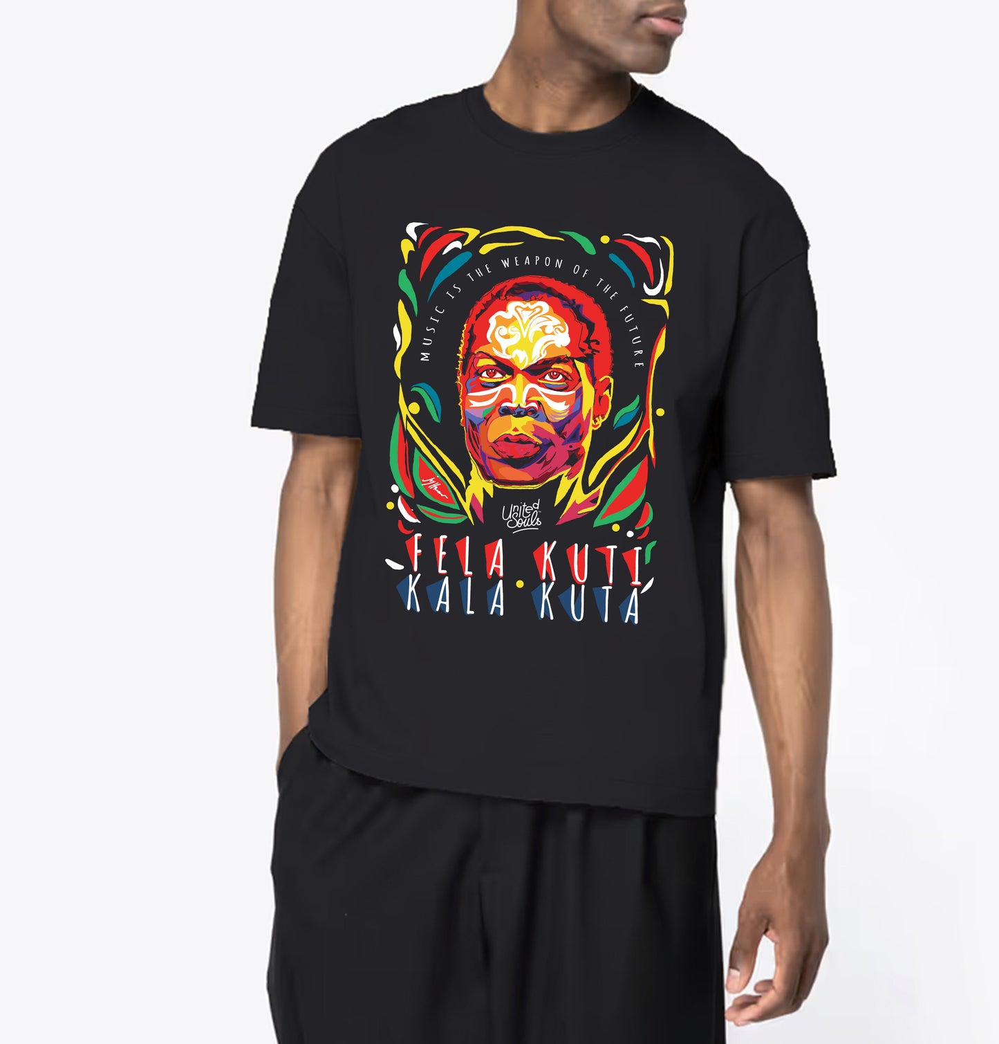 Fela Kuti I Le T-shirt oversize Homme