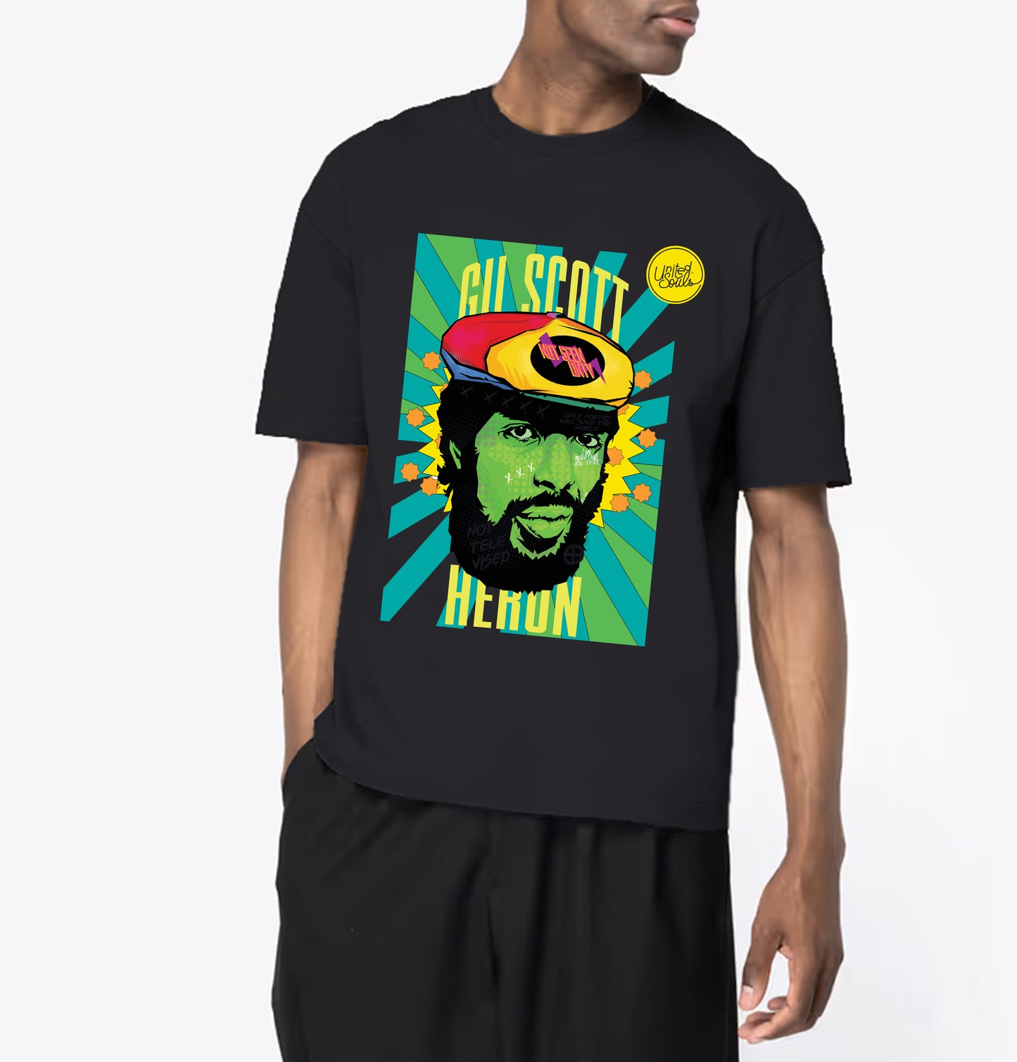 Gil Scott Heron I Herren Oversize-T-Shirt