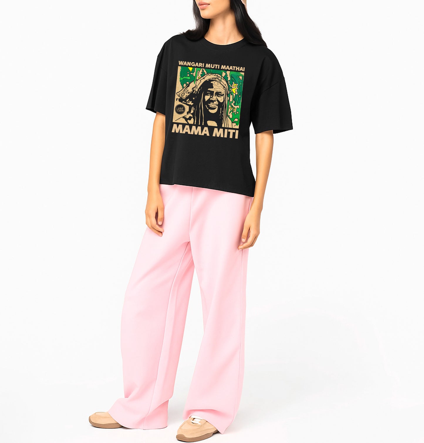 Wangari Muta Maathai I Damen Oversize T-Shirt