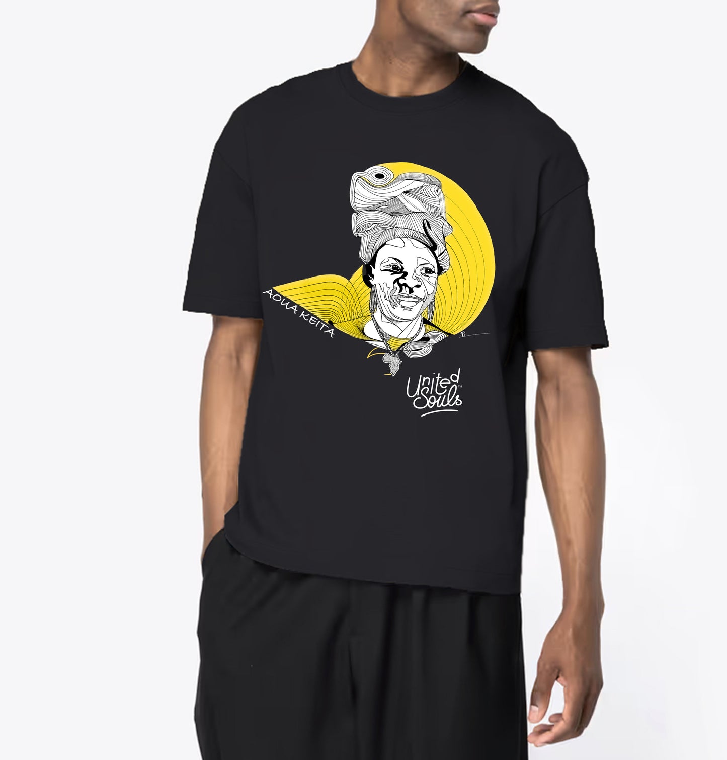 Aoua Keïta I Men's Oversized T-shirt