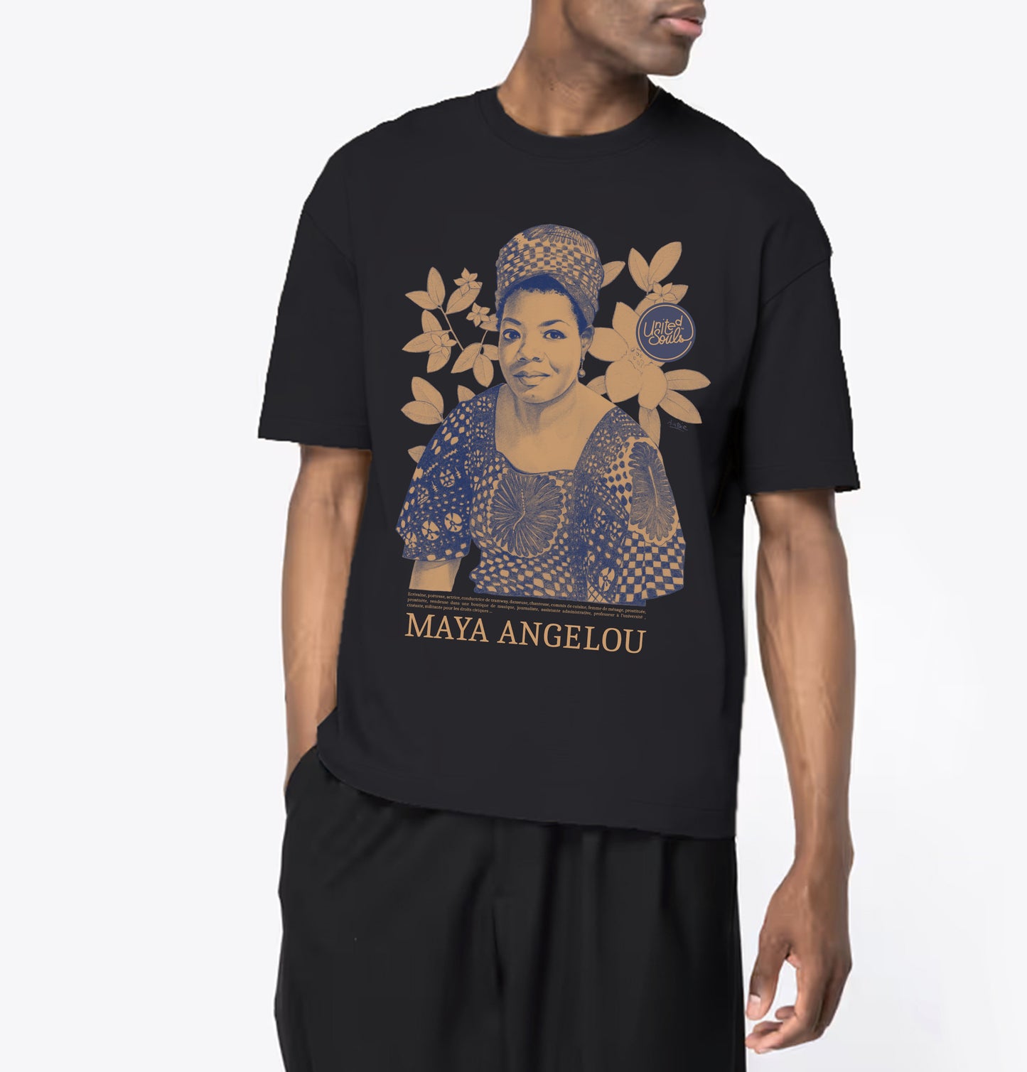 Maya Angelou Color I Le T-shirt oversize Homme