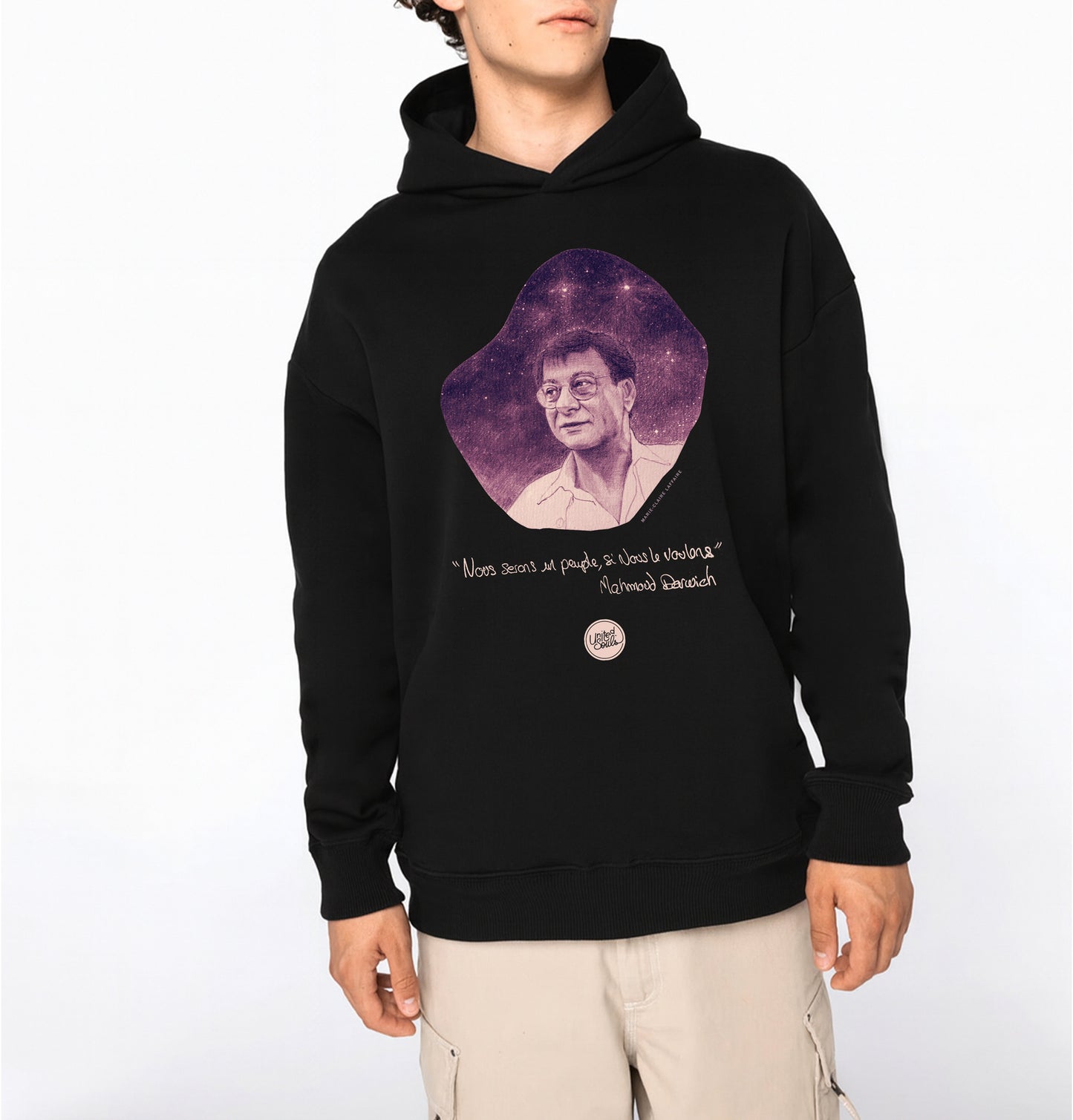 Mahmoud Darwish I Der Unisex Oversized Hoodie