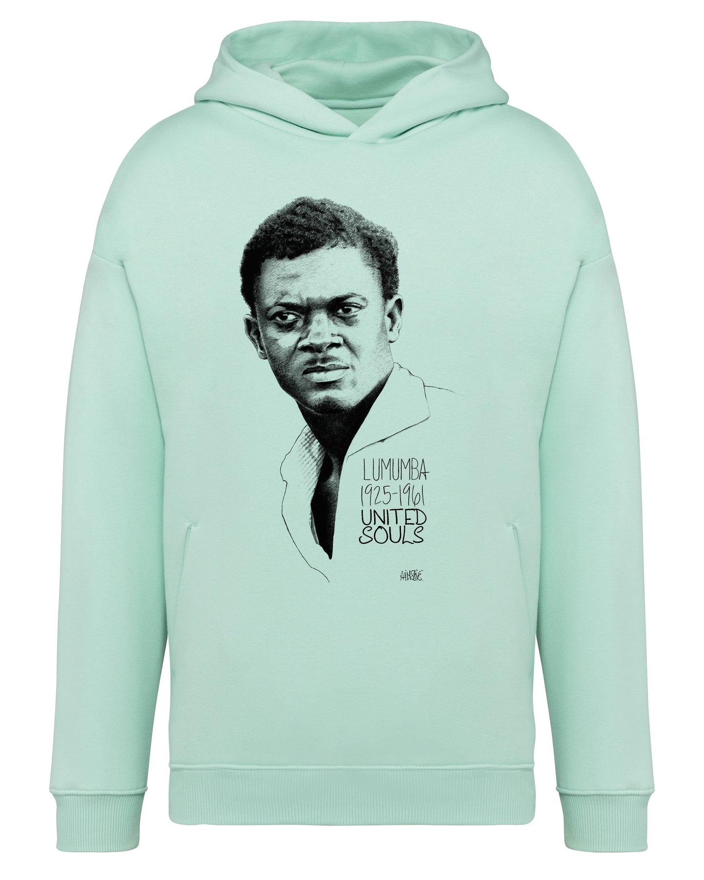 Lumumba Classic I The unisex oversized hoodie
