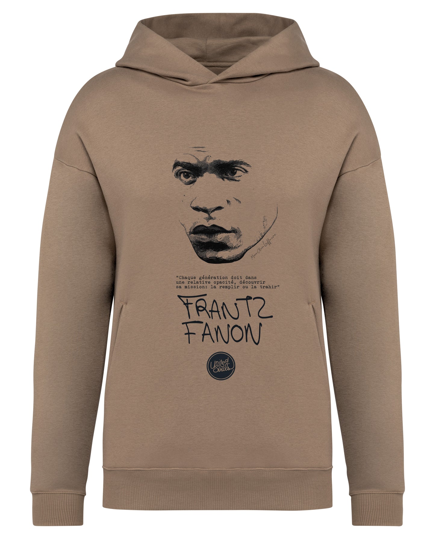 Frantz Fanon I Der Unisex-Oversize-Hoodie