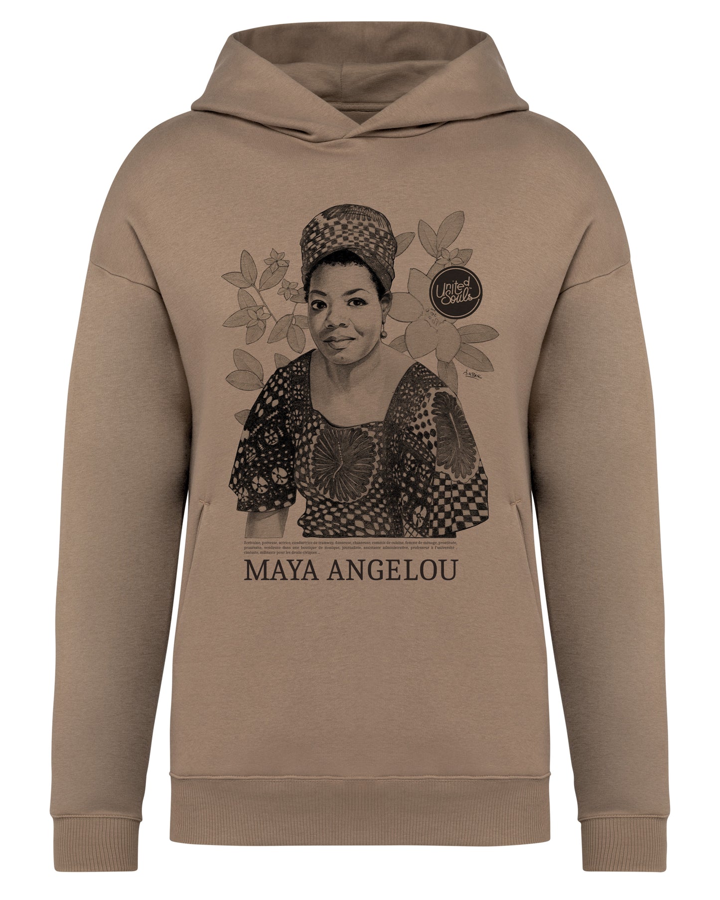 Maya Angelou Classic I Der Unisex Oversized Hoodie
