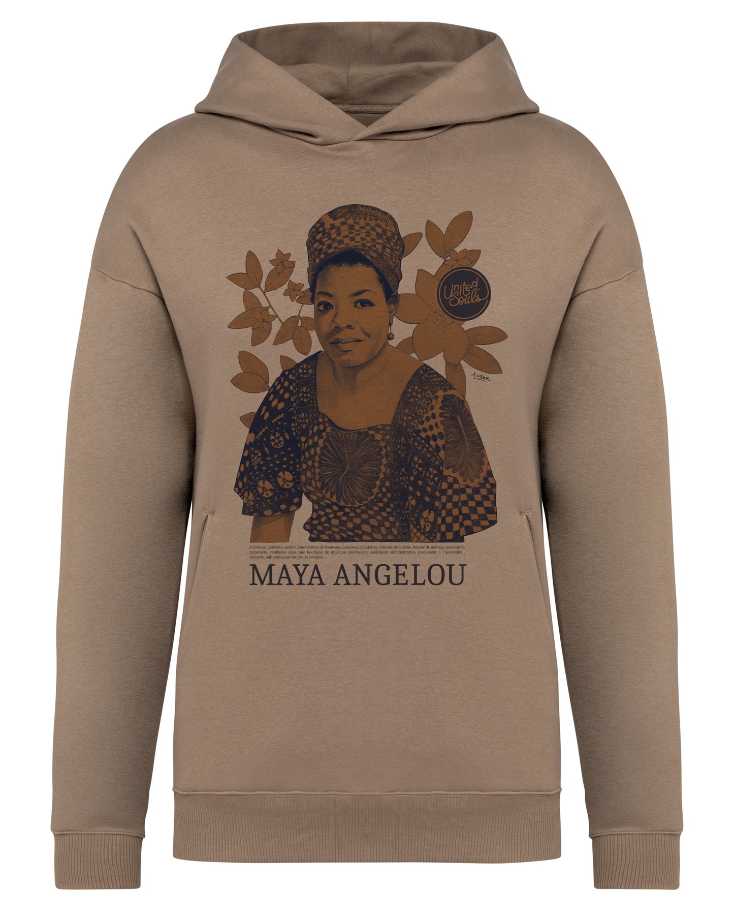Maya Angelou Color I Der Unisex Oversized Hoodie