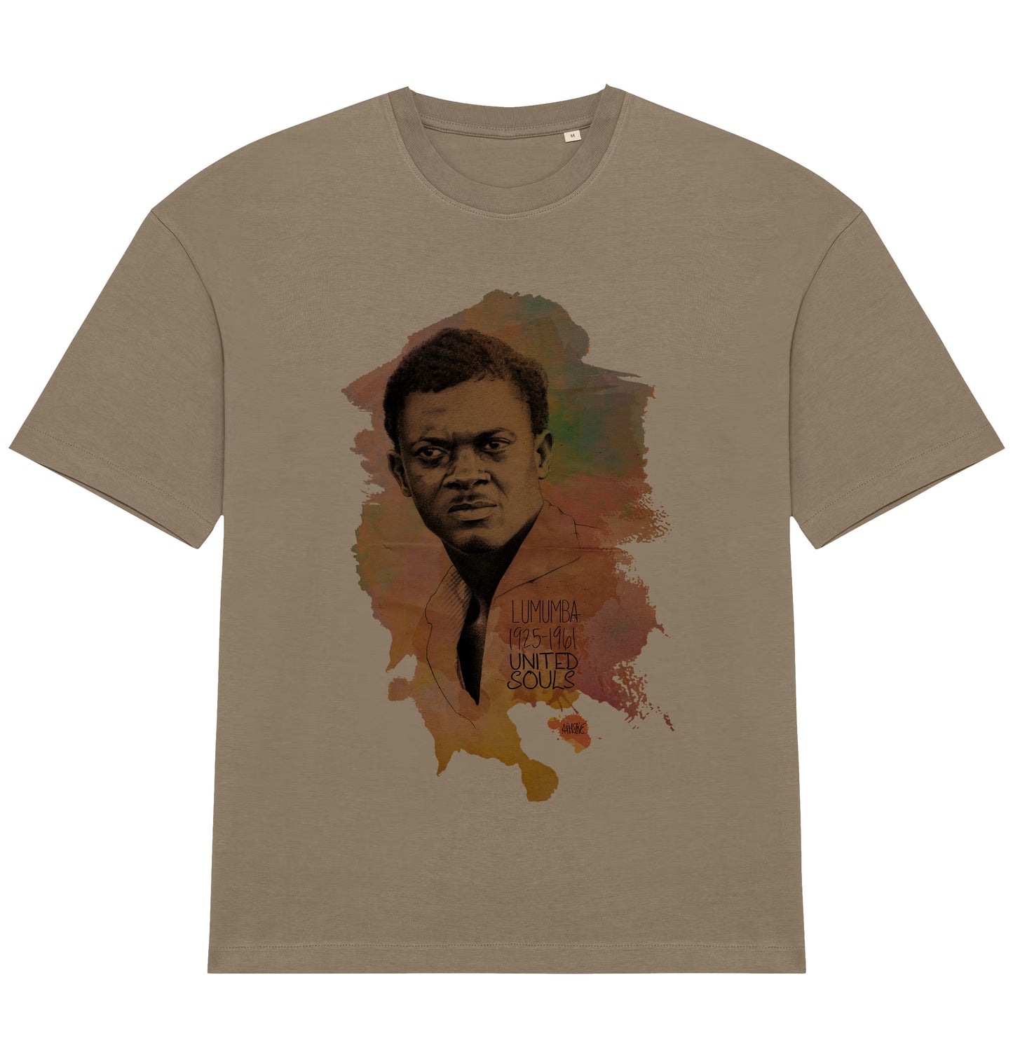 Lumumba Color I Le T-shirt oversize Homme