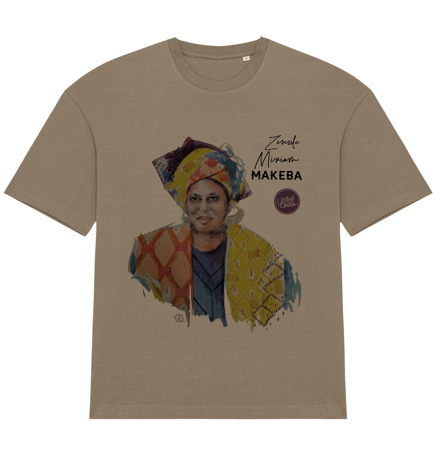 Miriam Makeba I Le T-shirt oversize Homme