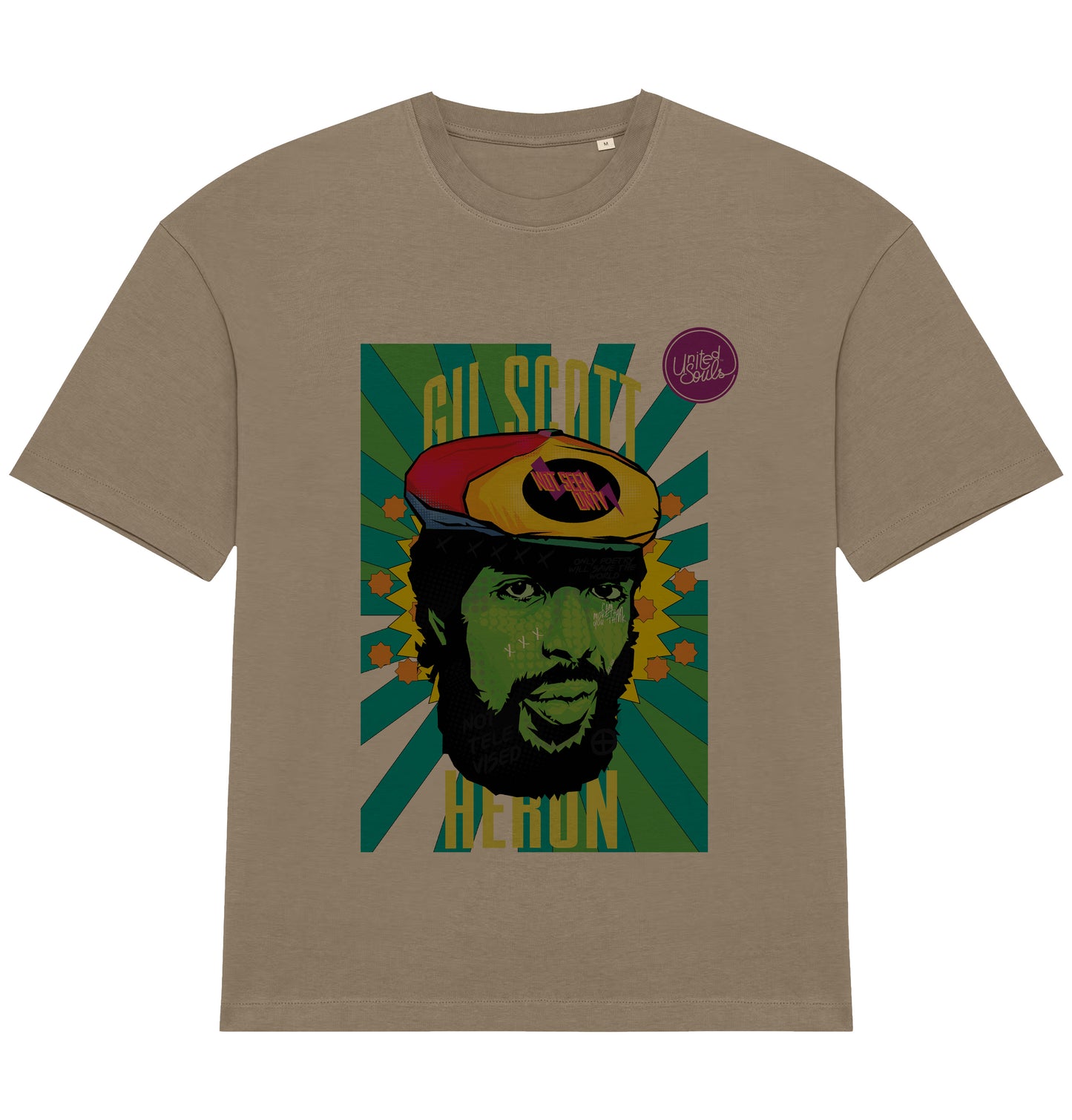 Gil Scott Heron I Herren Oversize-T-Shirt