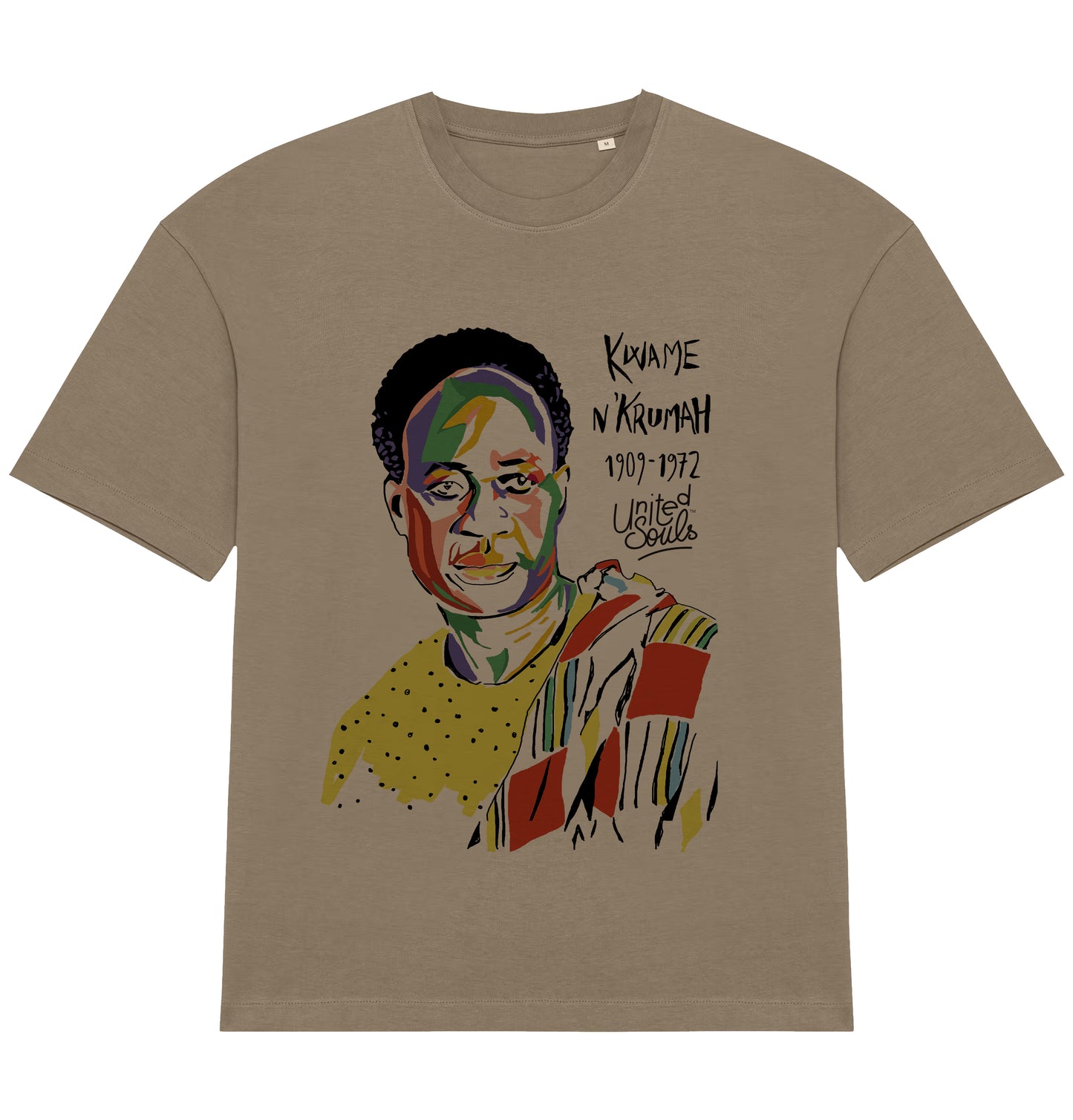 Kwame Nkrumah I The oversized T-shirt Men