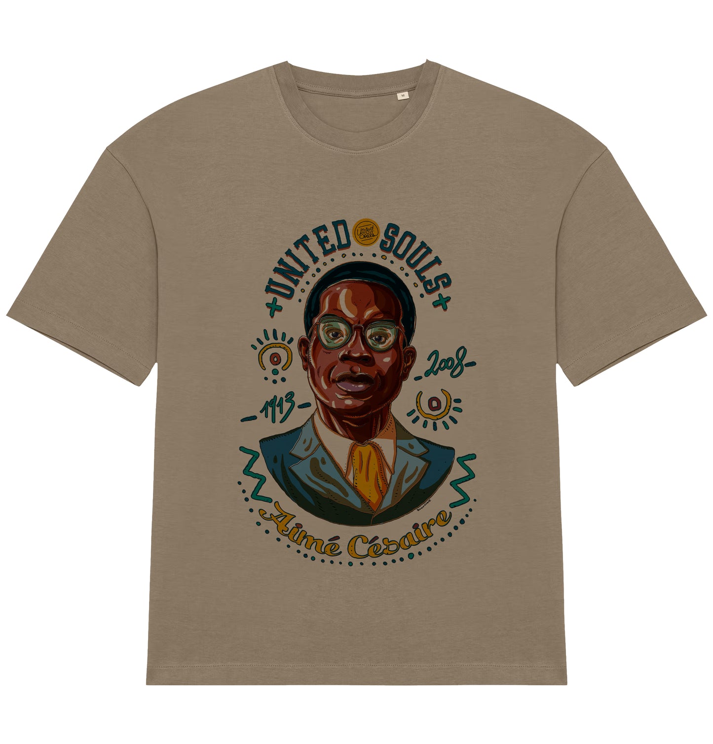 Aimé Césaire I The Men's Oversized T-shirt