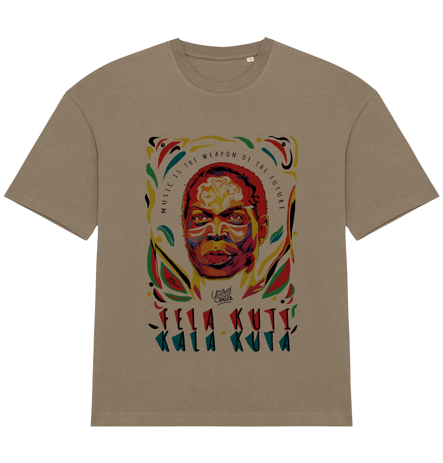 Fela Kuti I Le T-shirt oversize Homme