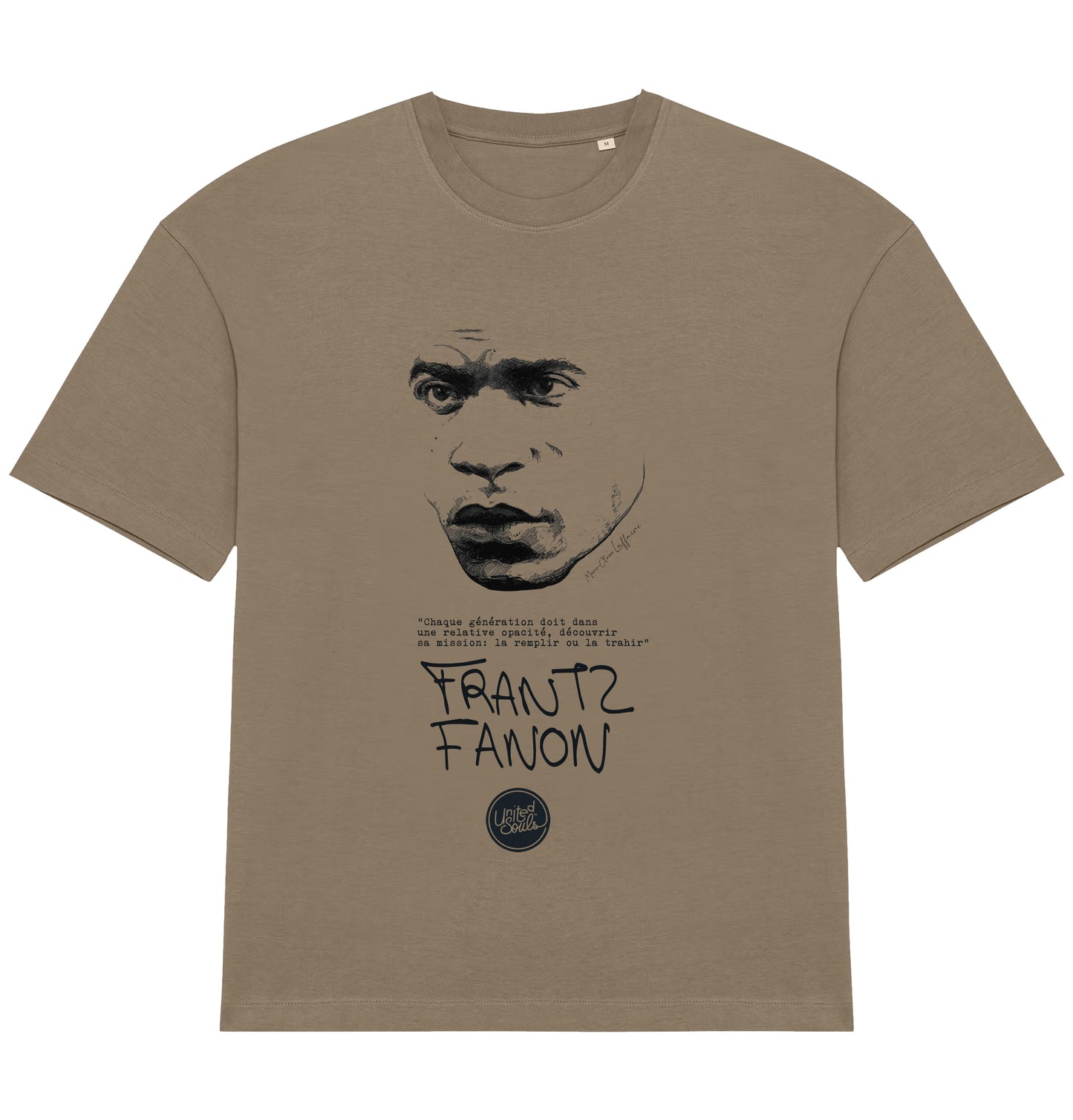 Frantz Fanon I Men's Oversized T-shirt 