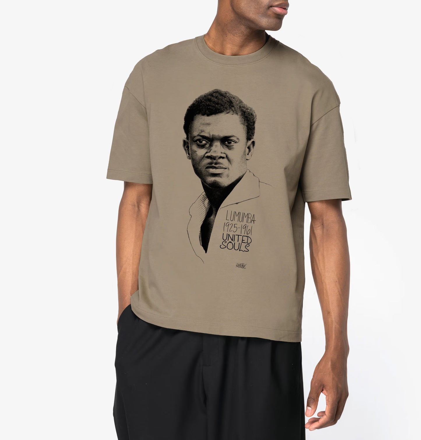 Lumumba Classic I Le T-shirt oversize Homme