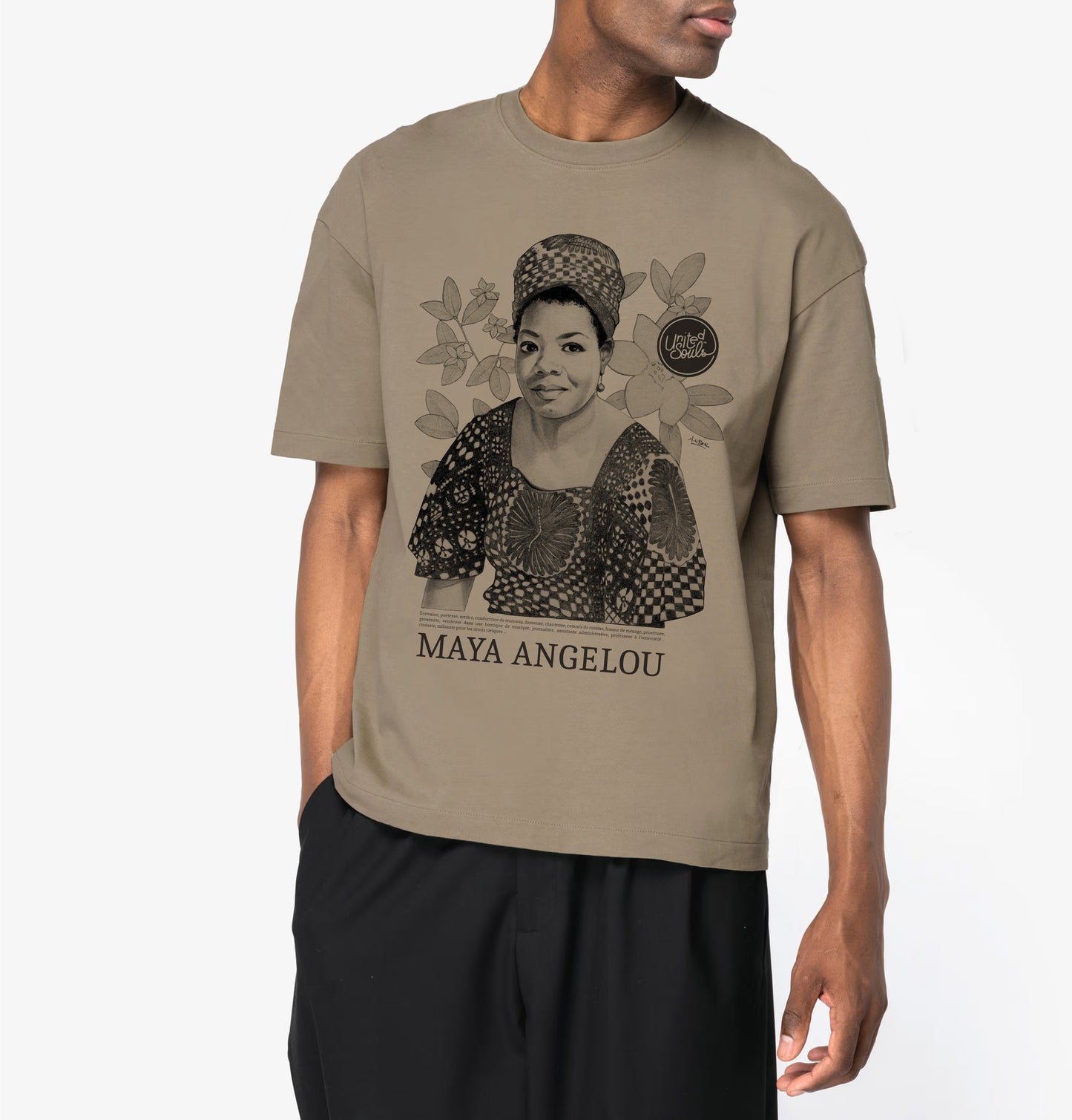 Maya Angelou Classic I Das übergroße T-Shirt für Männer